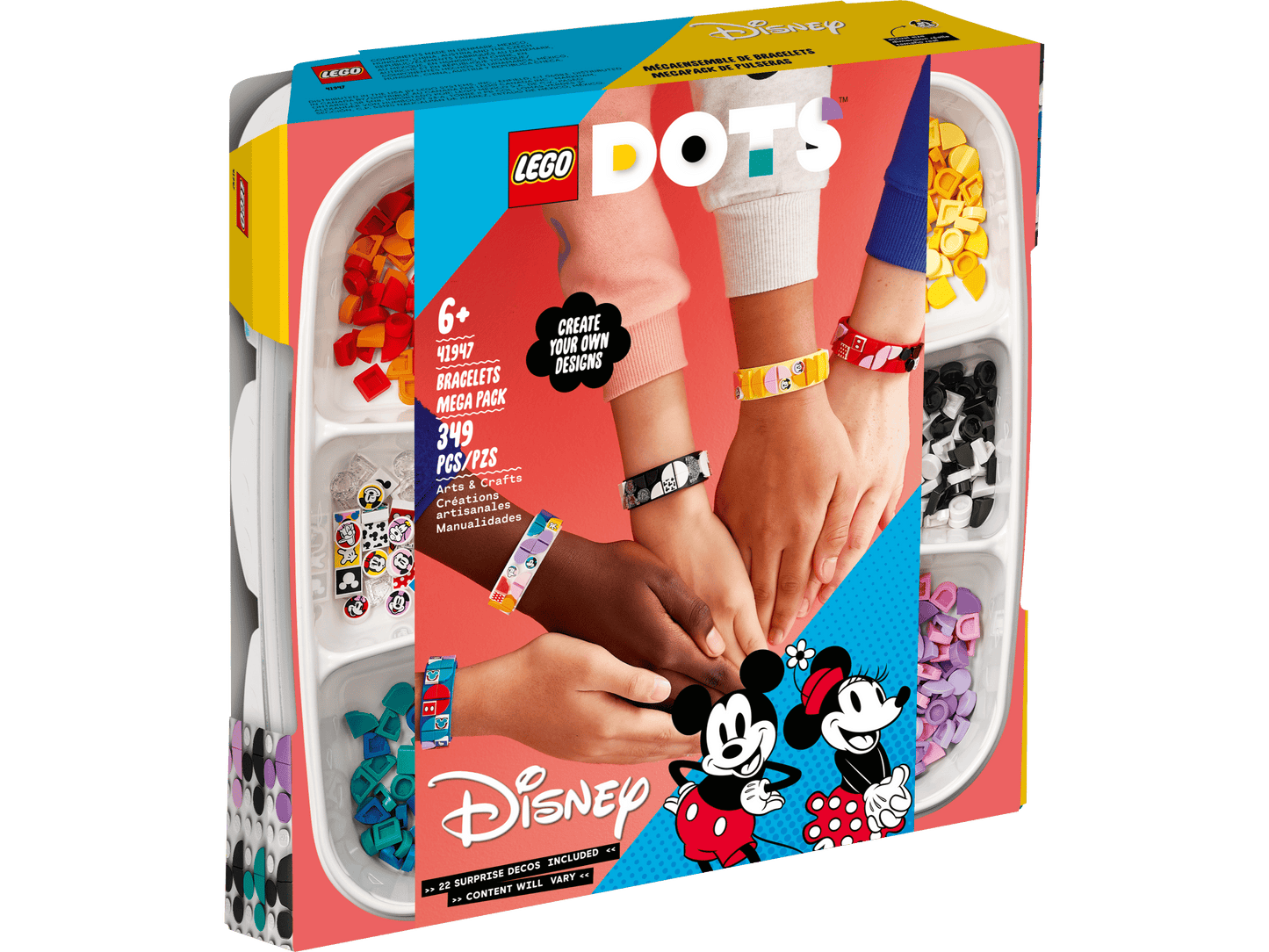41947 DOTS Mickey & Friends Bracelets Mega Pack