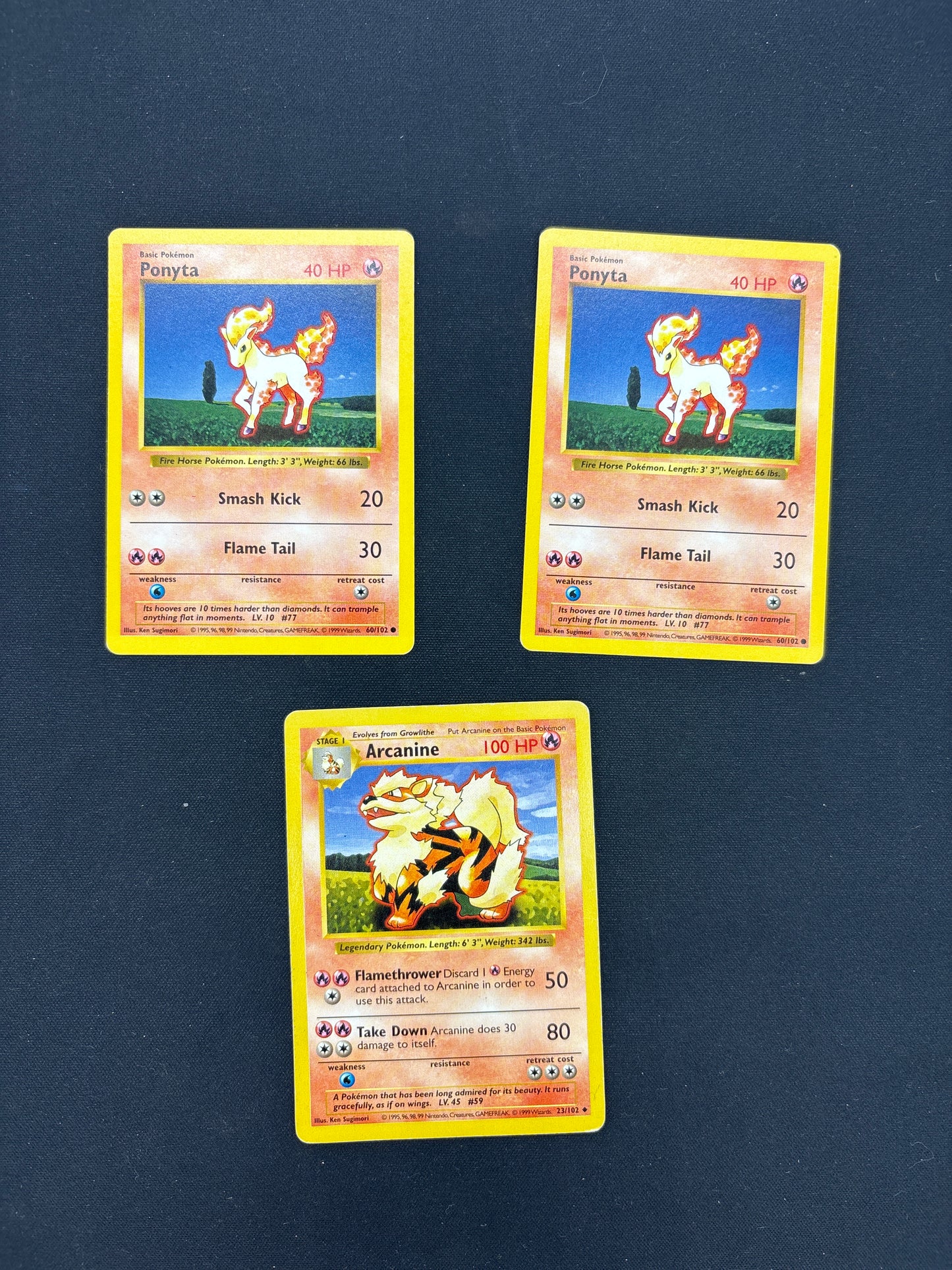 Auction Lot 78: Pokemon Base Set Shadowless Card Lot 1 Conditions Vary