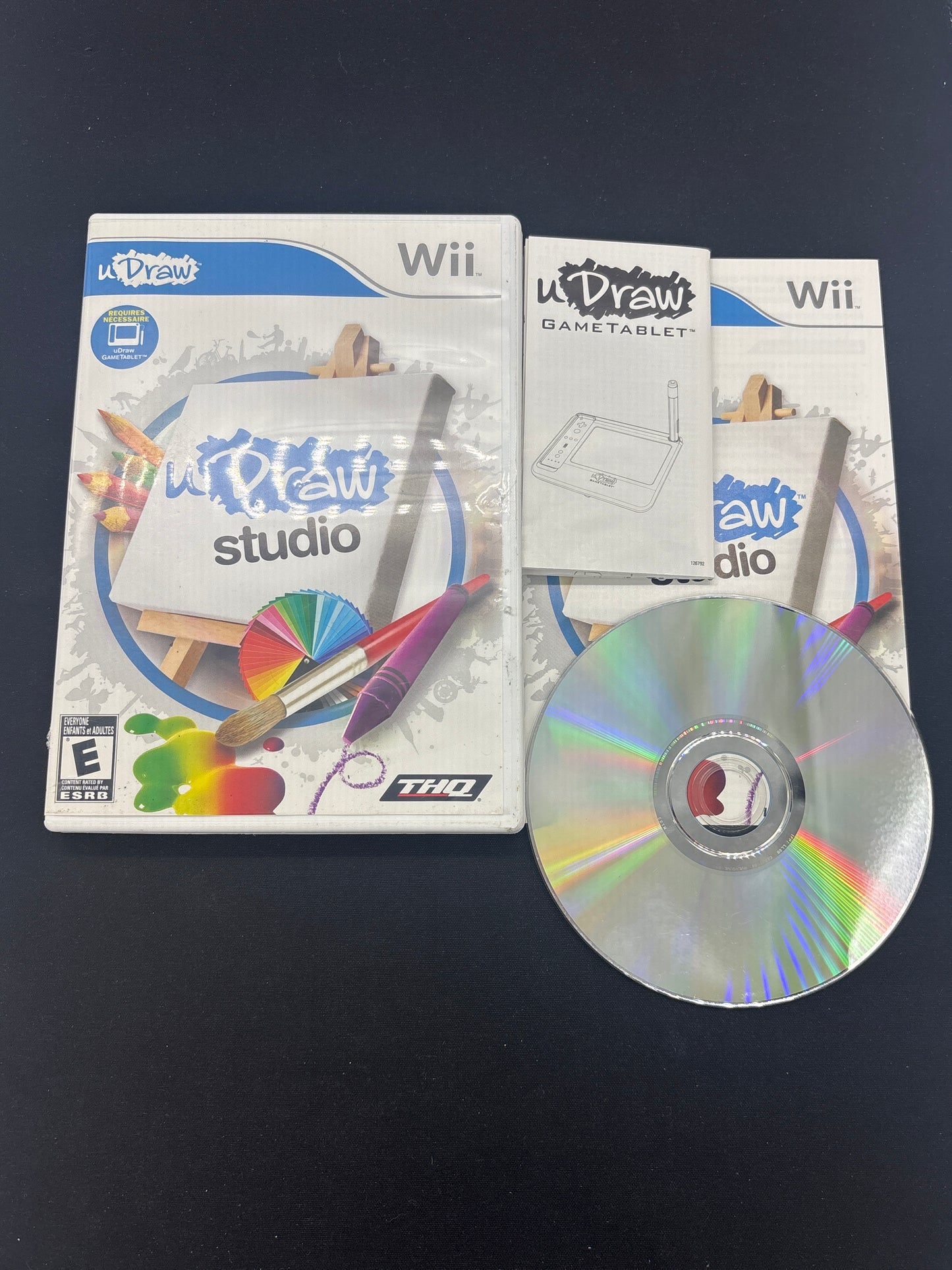 Auction Lot 134: U Draw Studio Video Game Nintendo Wii CIB