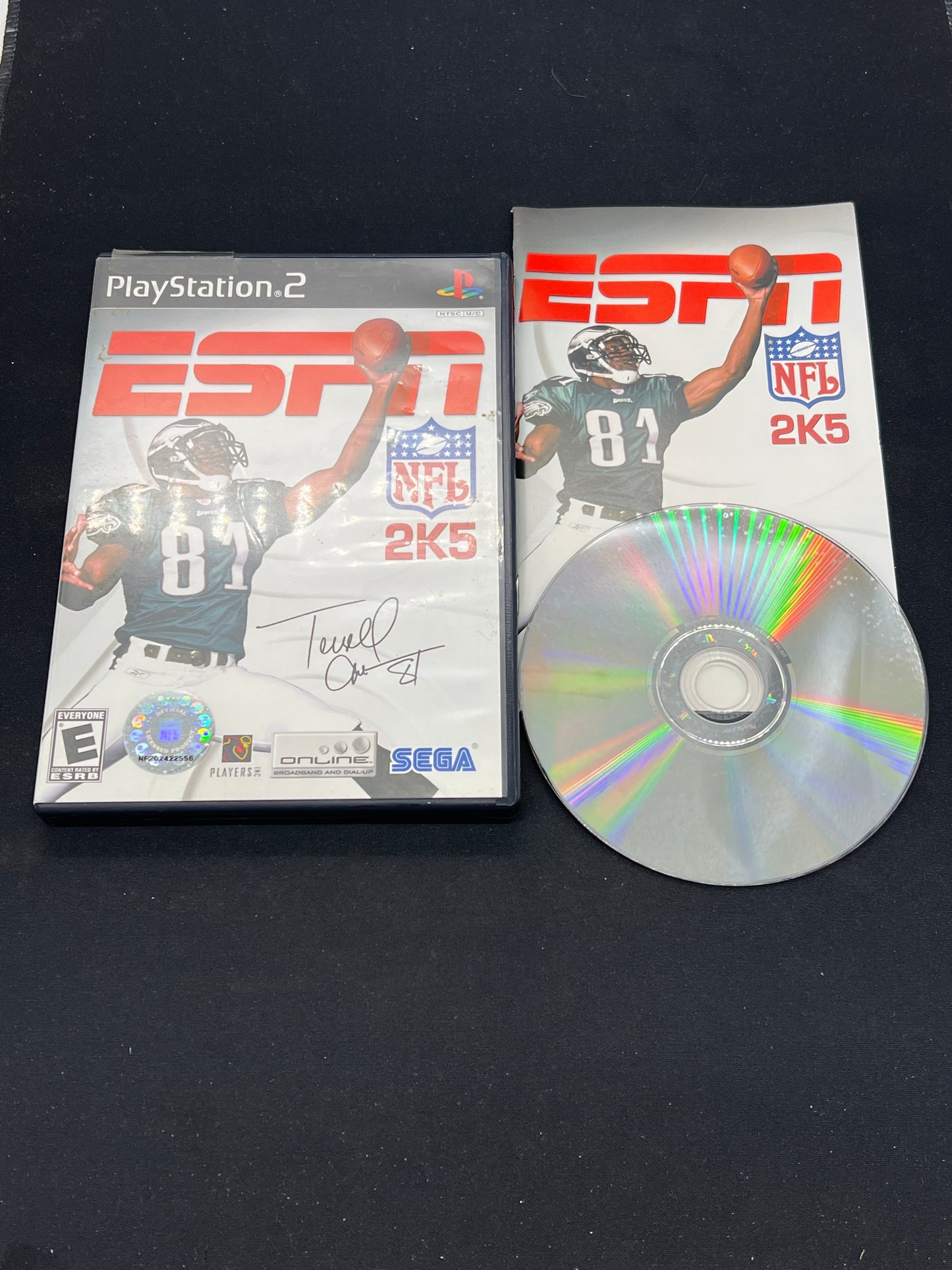 Auction Lot 129: ESPN NFL 2K5 PS2