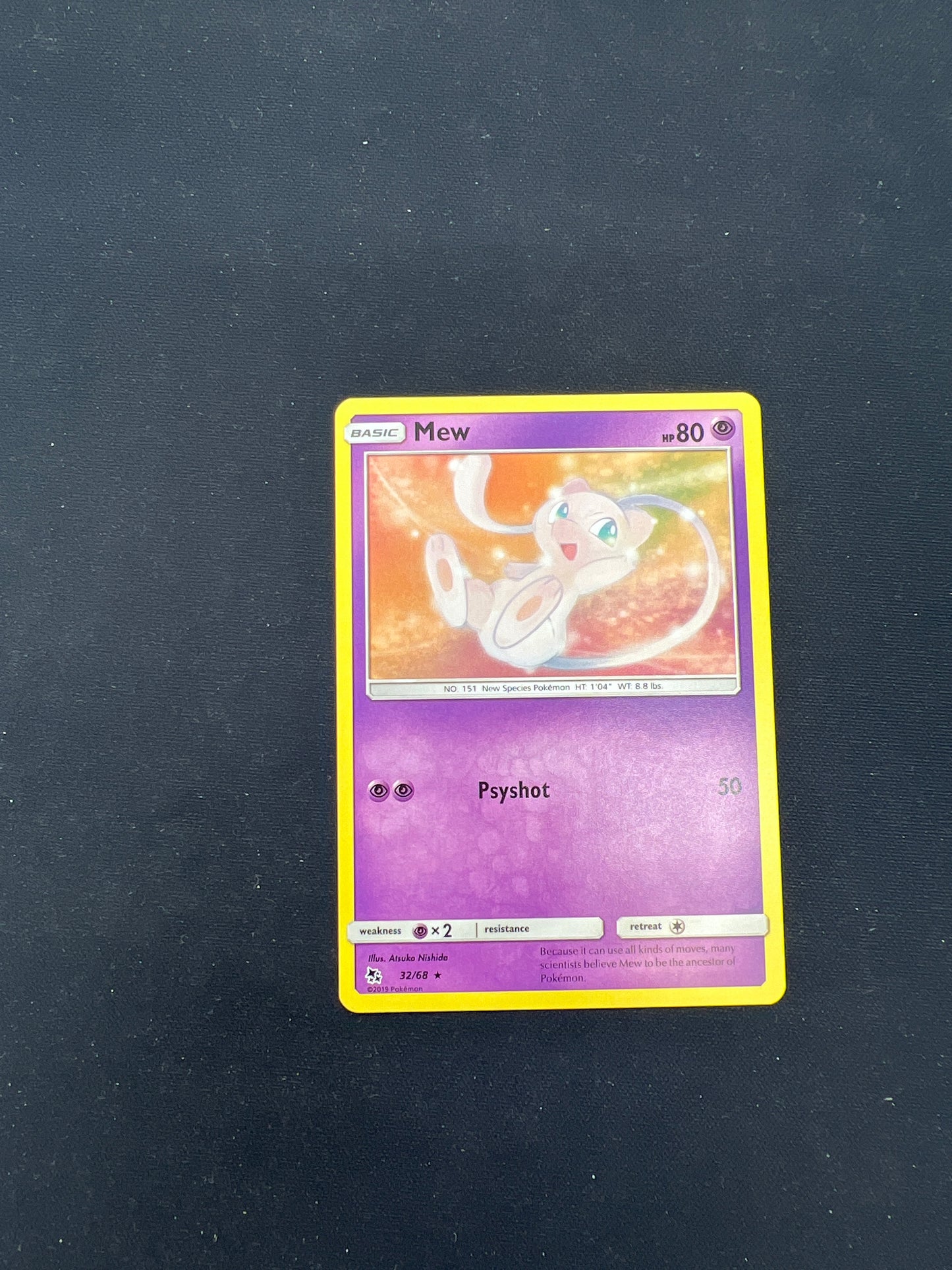 Auction Lot 447: Pokémon Cards Mew Hidden Fates Conditions Vary