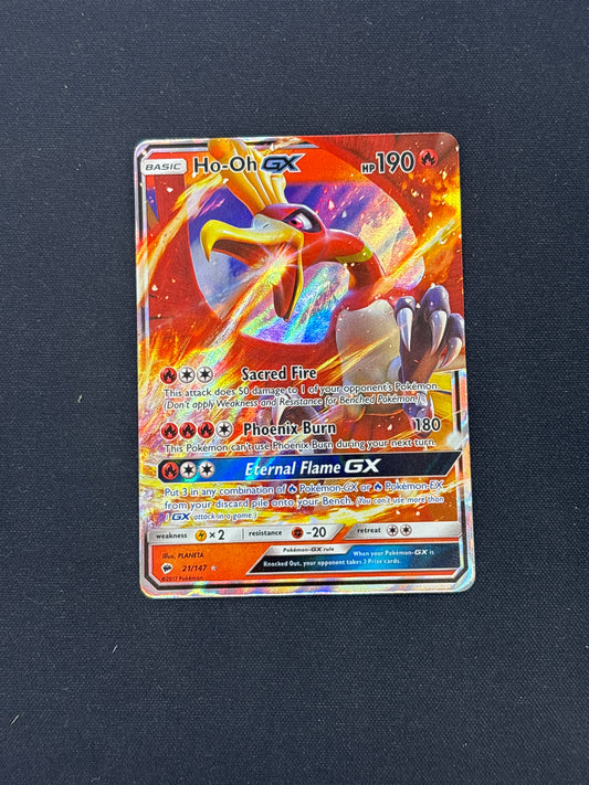 Auction Lot 331: Ho-Oh GX Full Art Card Conditions Vary