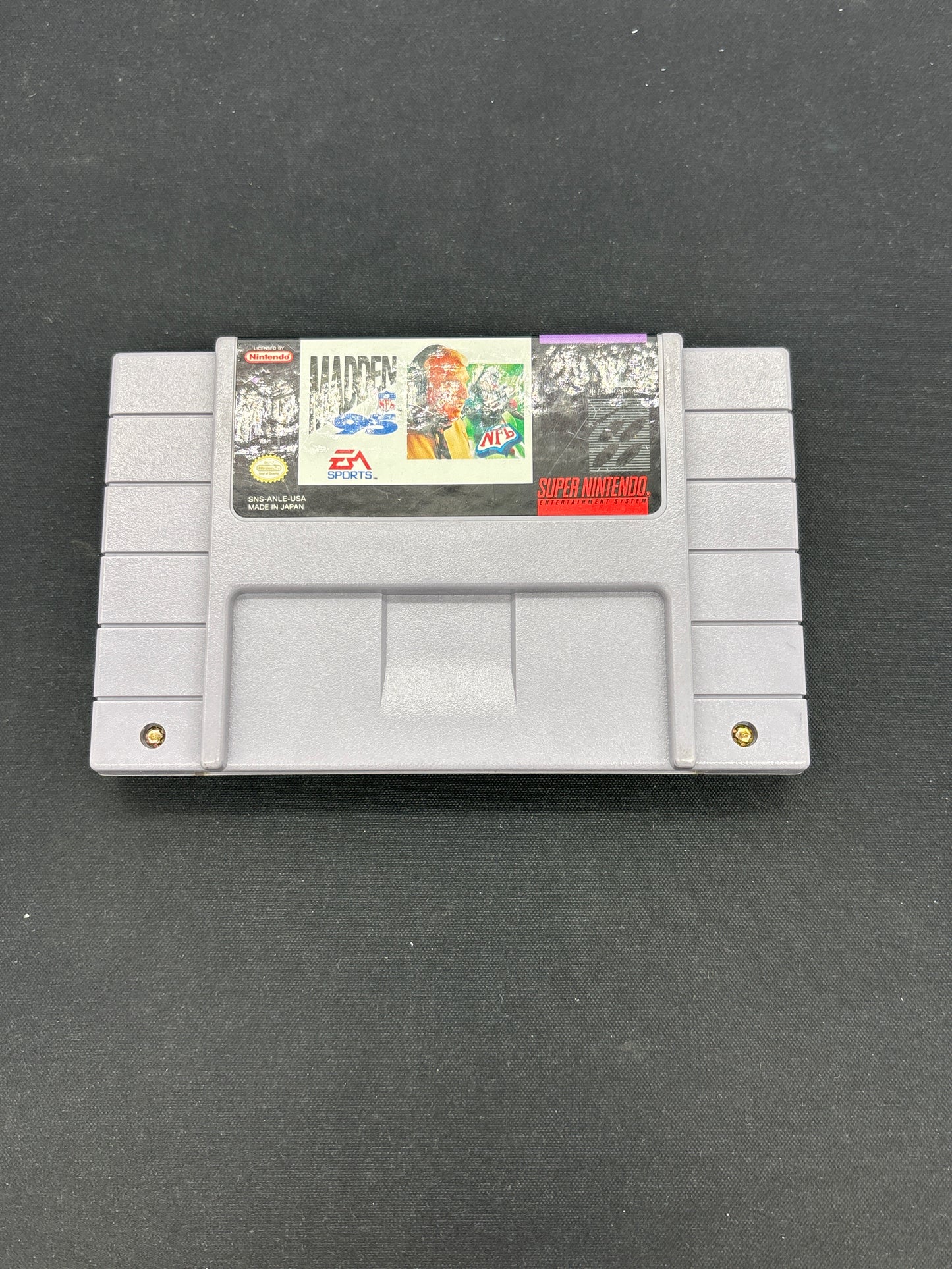 Auction Lot 147: SNES Video Game Madden NFL '95