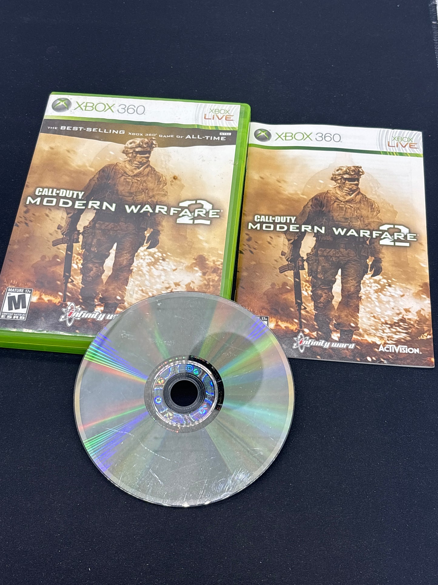 Auction Lot 358: XBOX 360 Call of Duty Modern Warfare 2 CIB