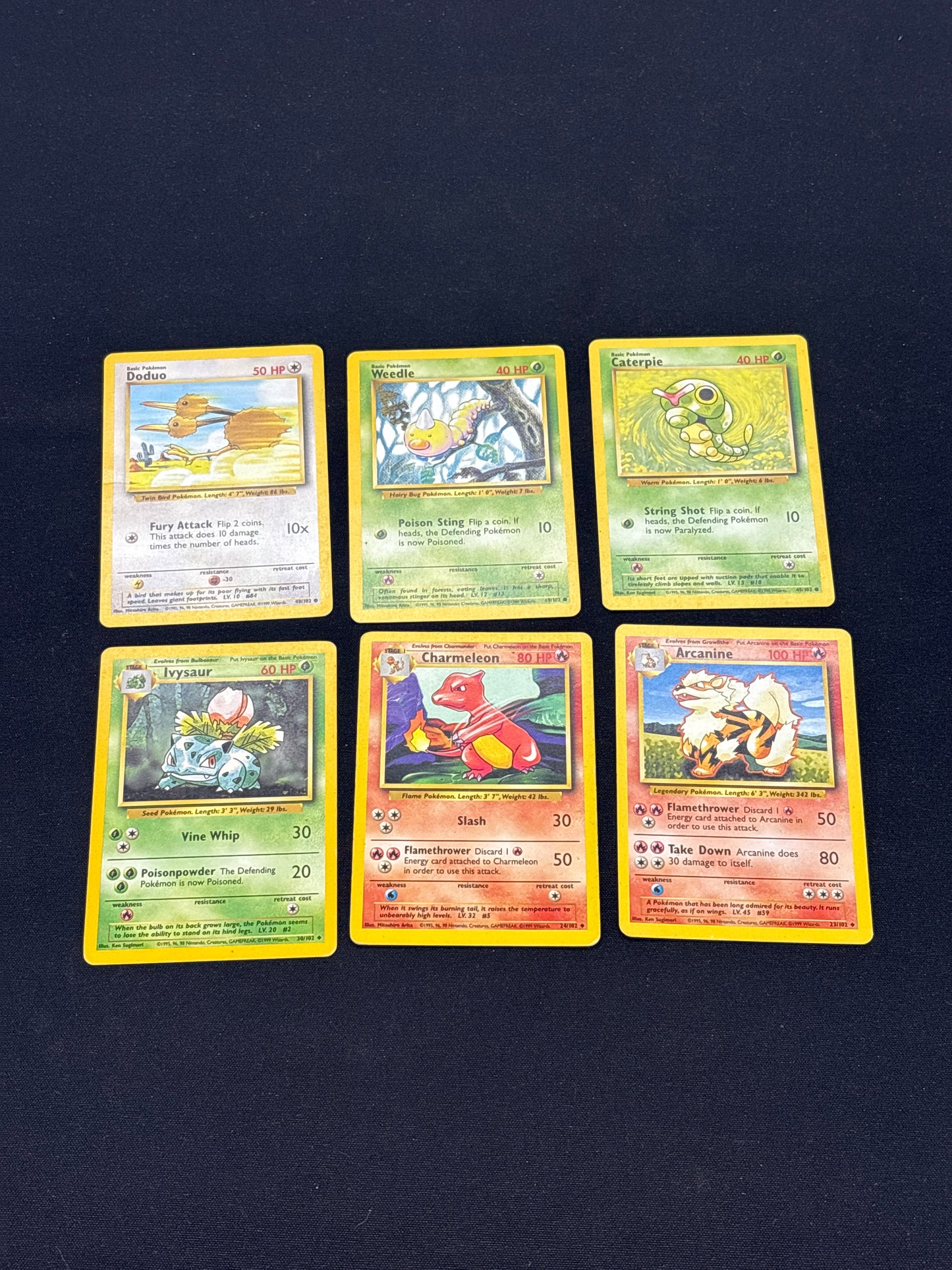 Auction Lot 47: Pokemon WOTC Base Set Card Lot Conditions Vary