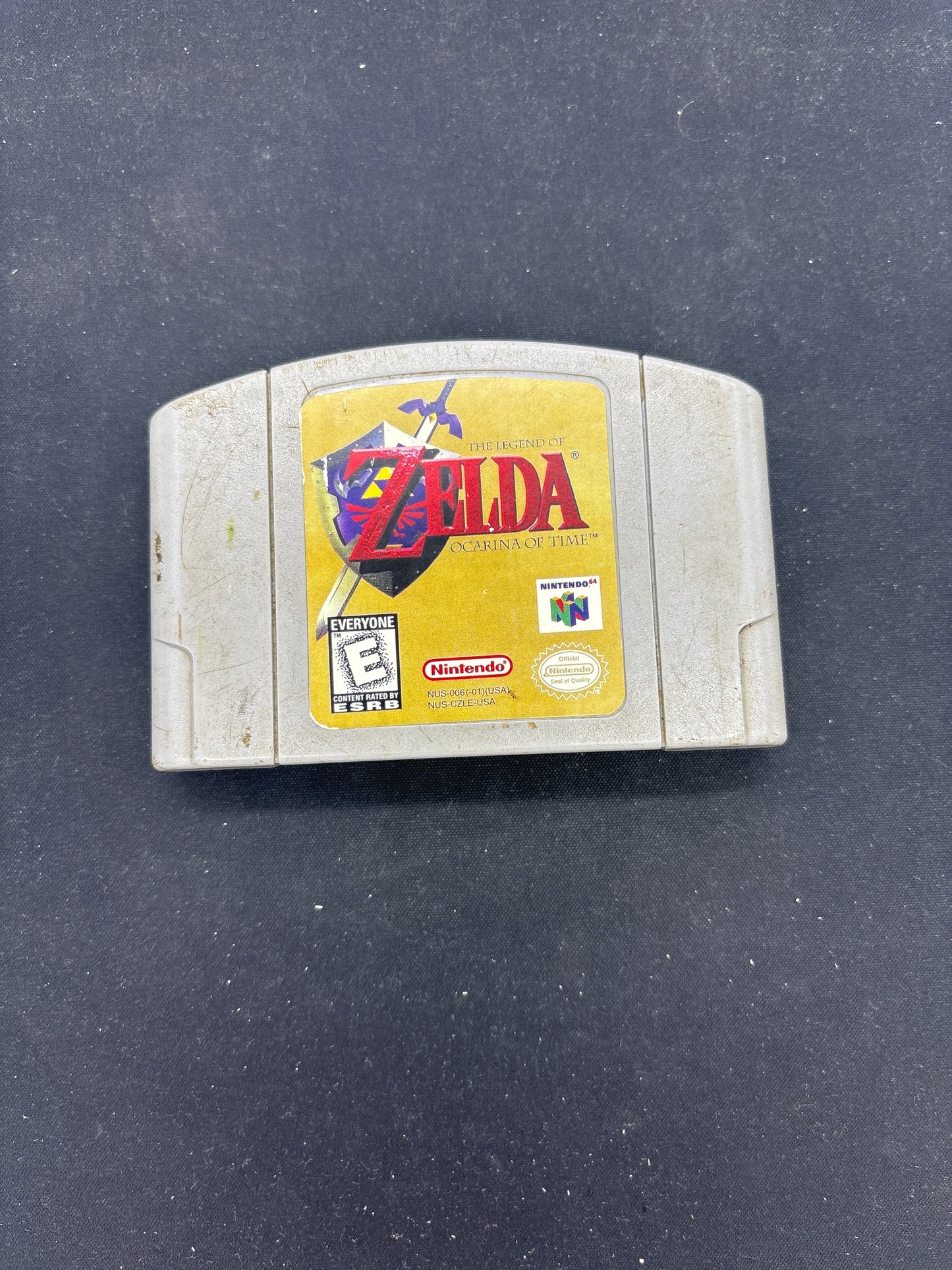 Auction Lot 344: Nintendo 64 Reproduction Copy Legend of Zelda Ocarina of Time Cartridge