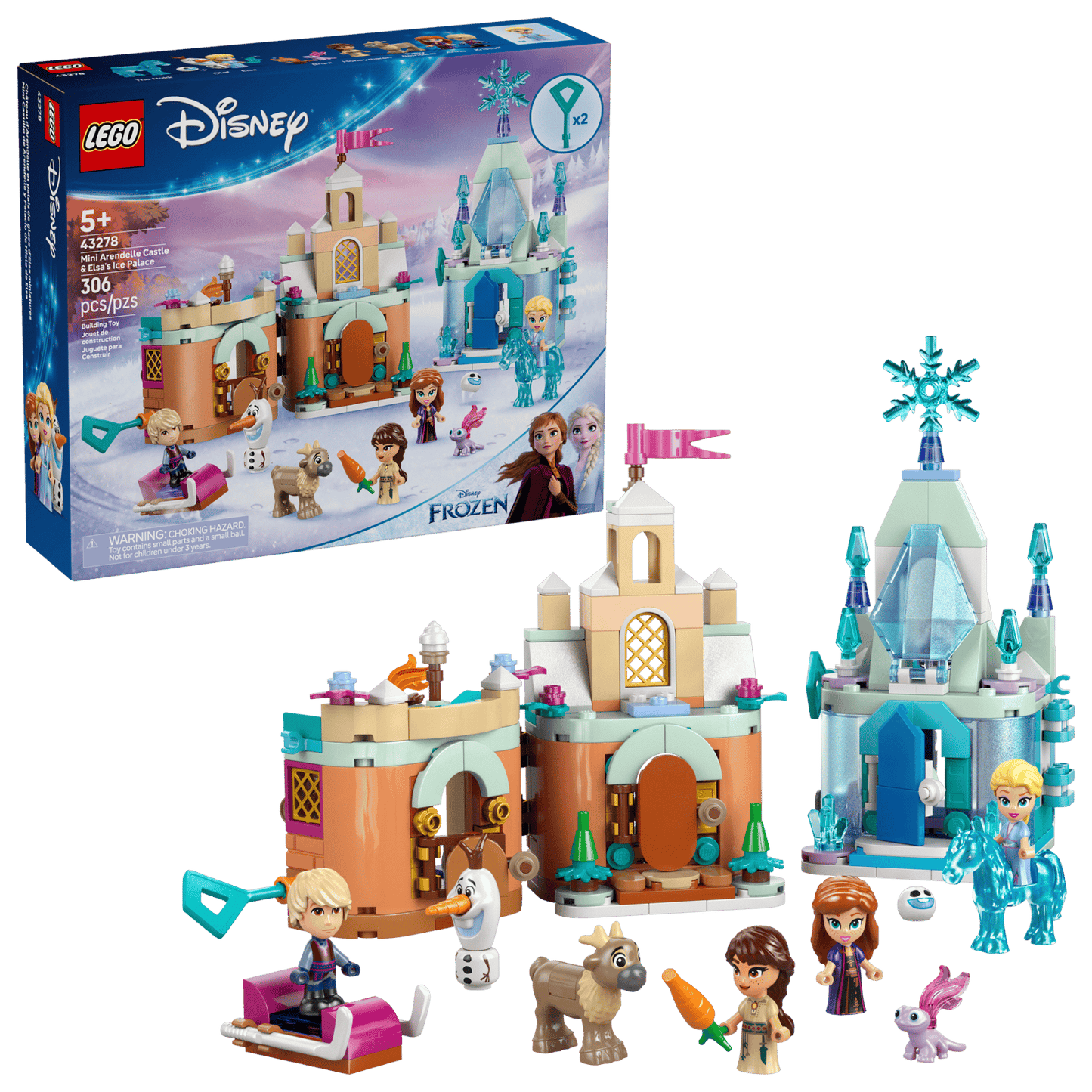 43278 Mini Arendelle Castle & Elsas Ice Palace