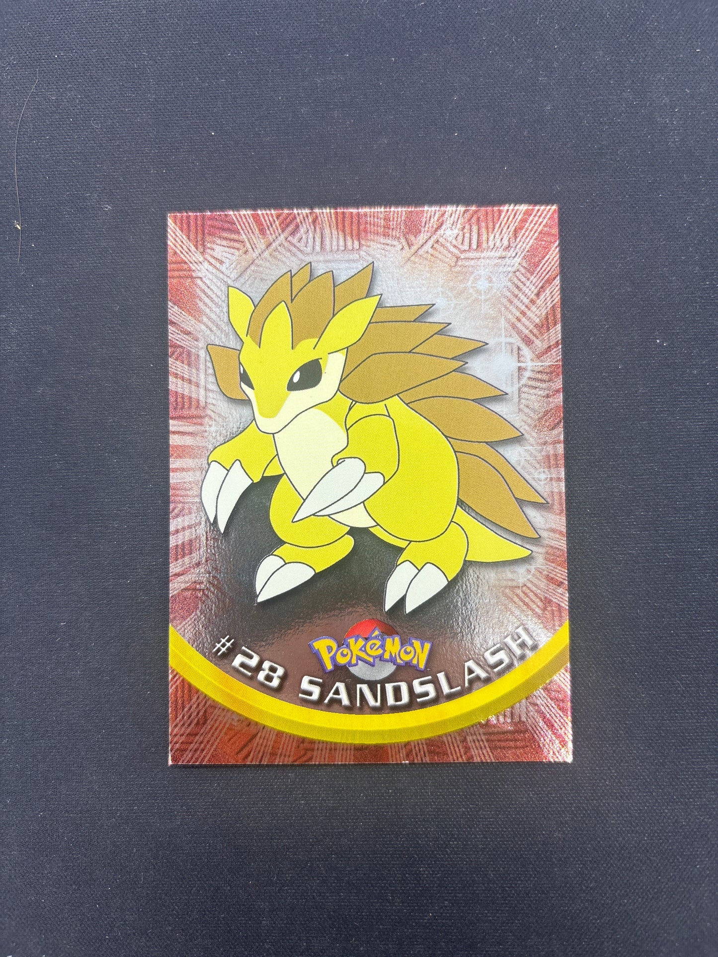 Auction Lot 58: Pokemon Topps Card Sandslash Foil Condition Vary