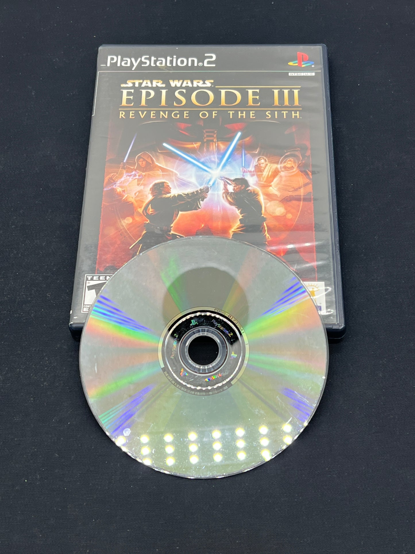 Auction Lot 189: PS2 Game Star Wars Episode III Revenge of the Sith