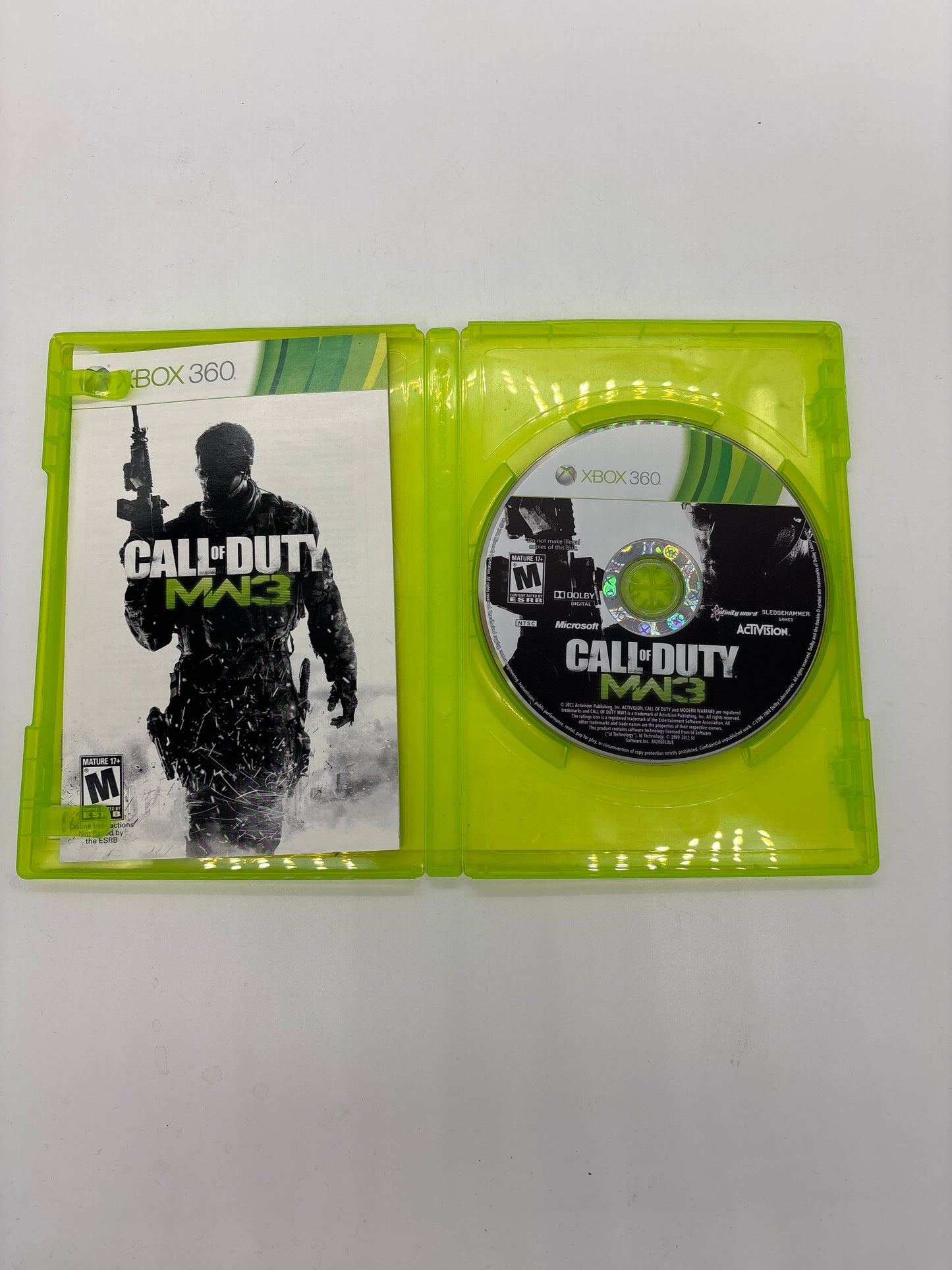 Auction Lot 88: XBOX 360 Call Of Duty MW3 CIB