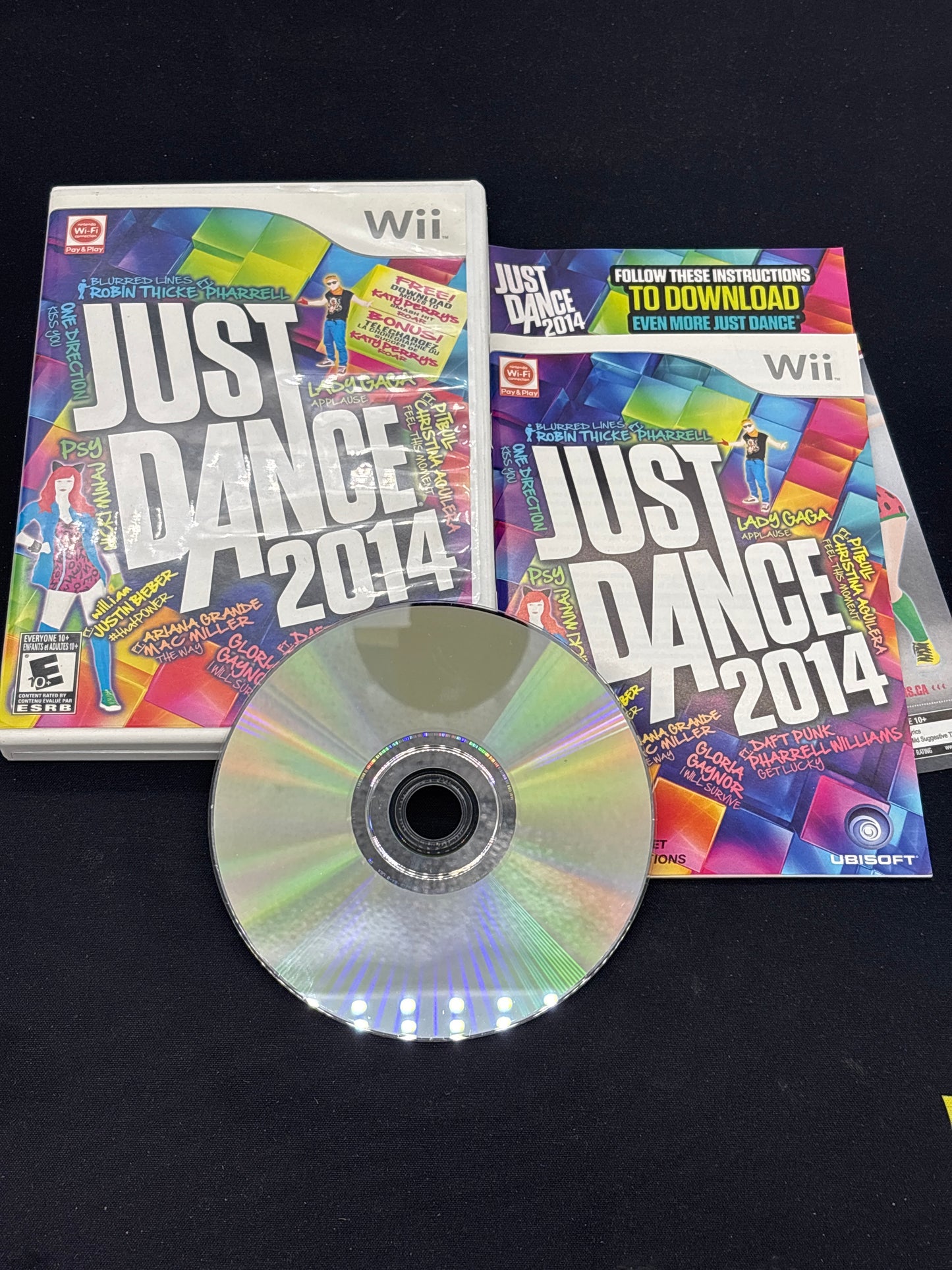 Auction Lot 300: Just Dance 2014 Video Game Nintendo WII CIB