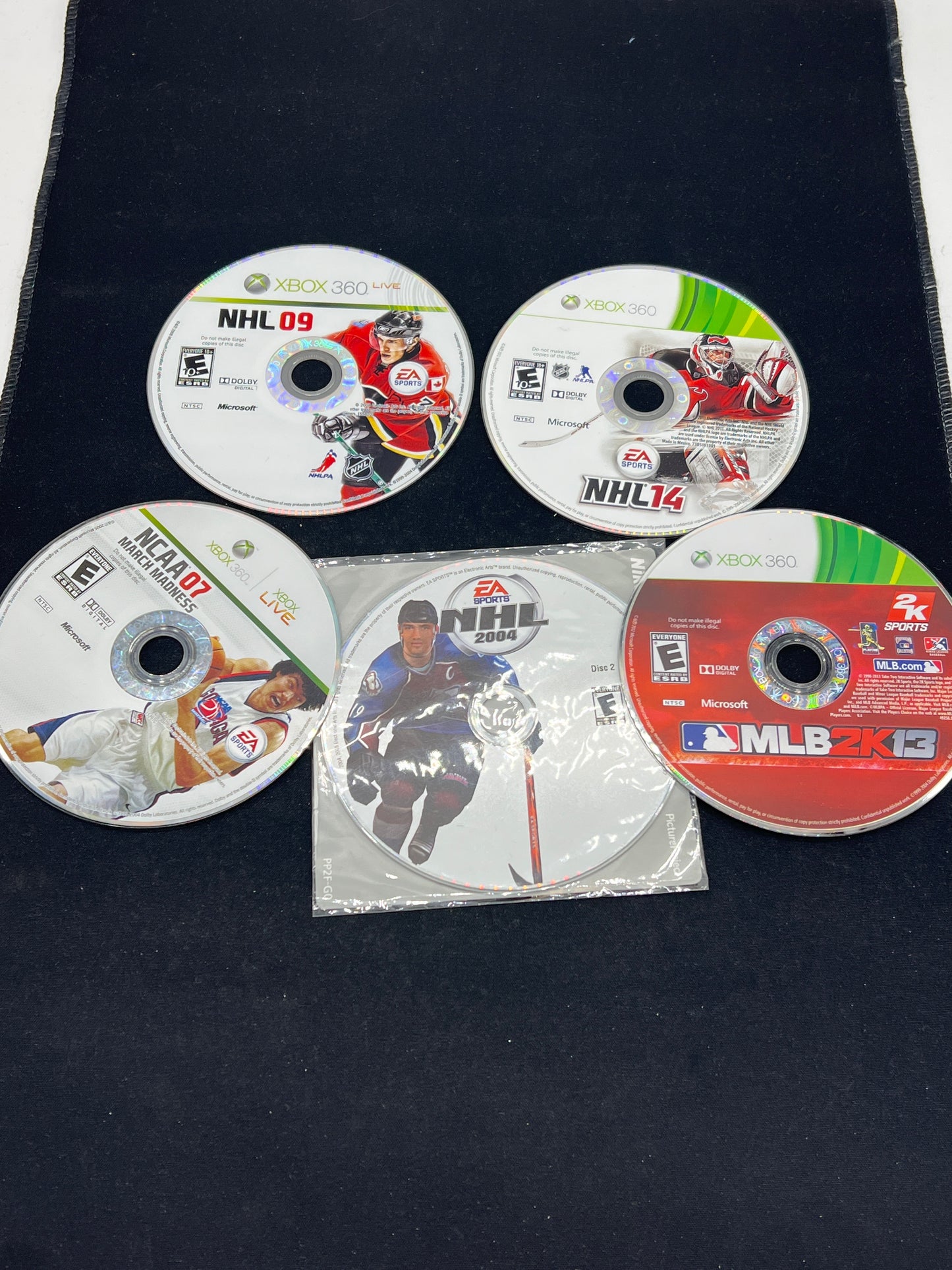 Auction Lot 138: Assorted NHL Game Lot of 5