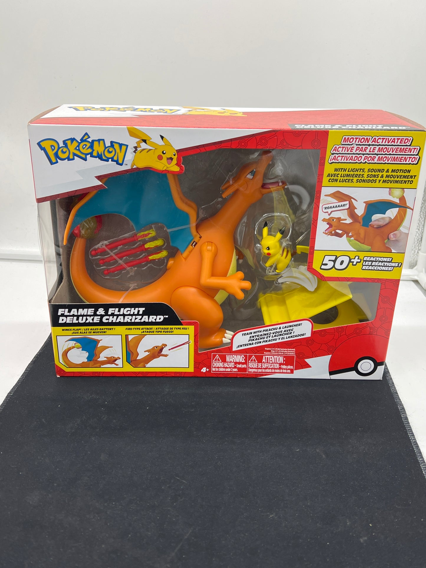 Auction Lot 99: Pokemon Action Figure Charizard Flame & Flight Sealed