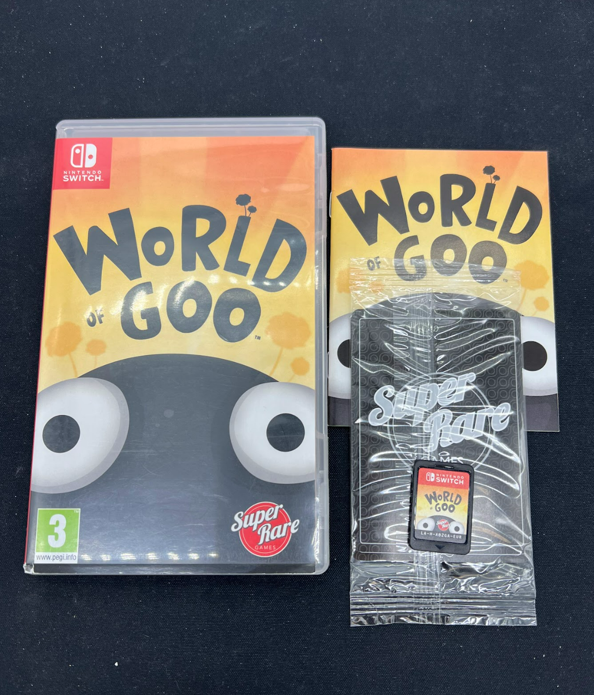 Auction Lot 130: Nintendo Switch Video Game World of Goo CIB