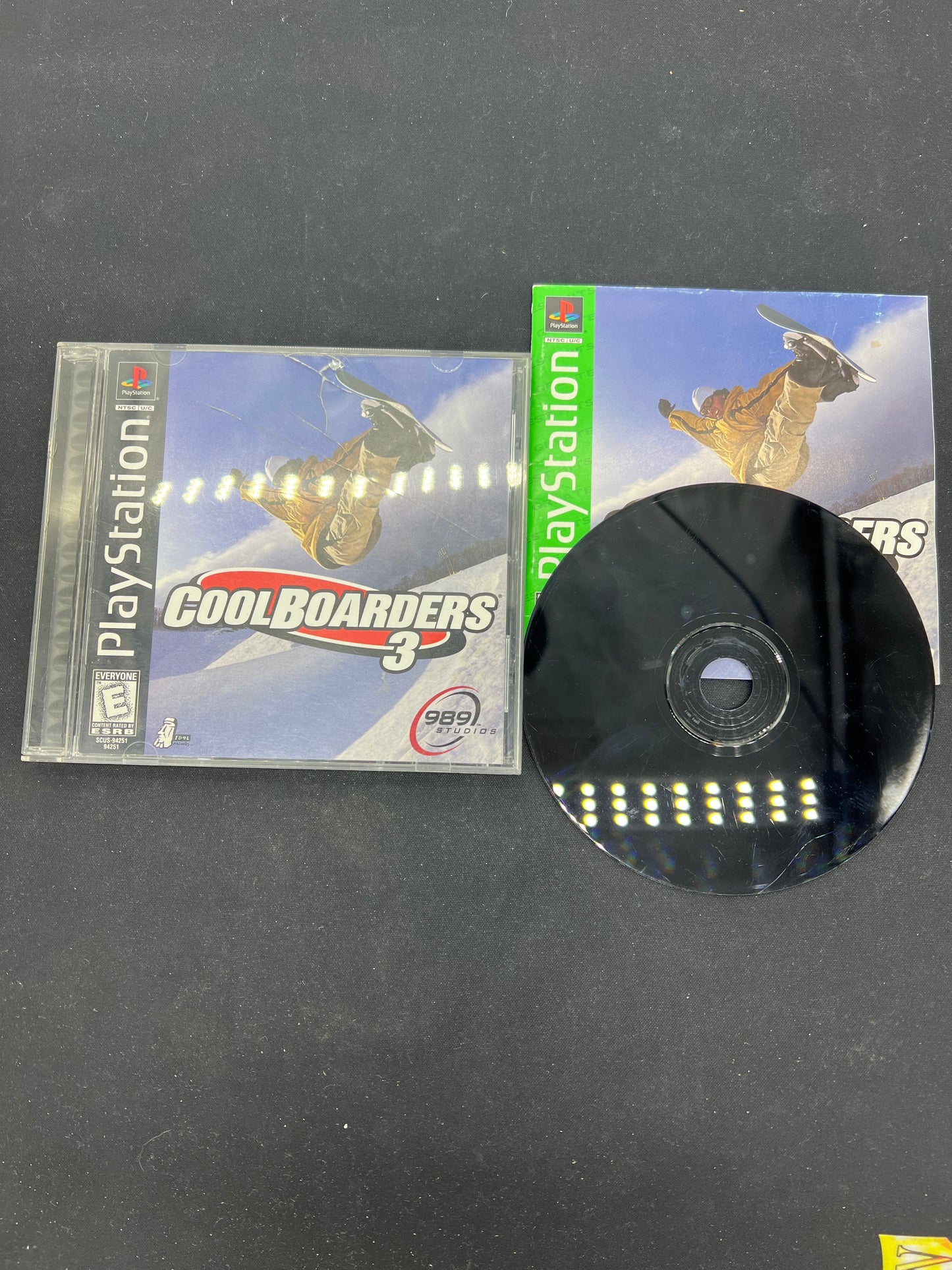 Auction Lot 109: PlayStation One Video Game CoolBoarders 3 CIB