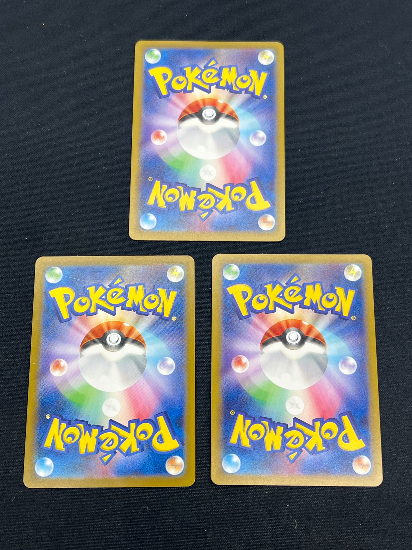 Auction Lot 115: Pokemon Cards Japanese Assorted Lot of 3 Pokeball Holos Conditions Vary