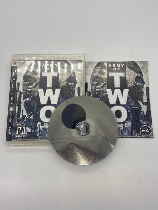 Auction Lot 33: Army of Two Video Game PlayStation 3 CIB