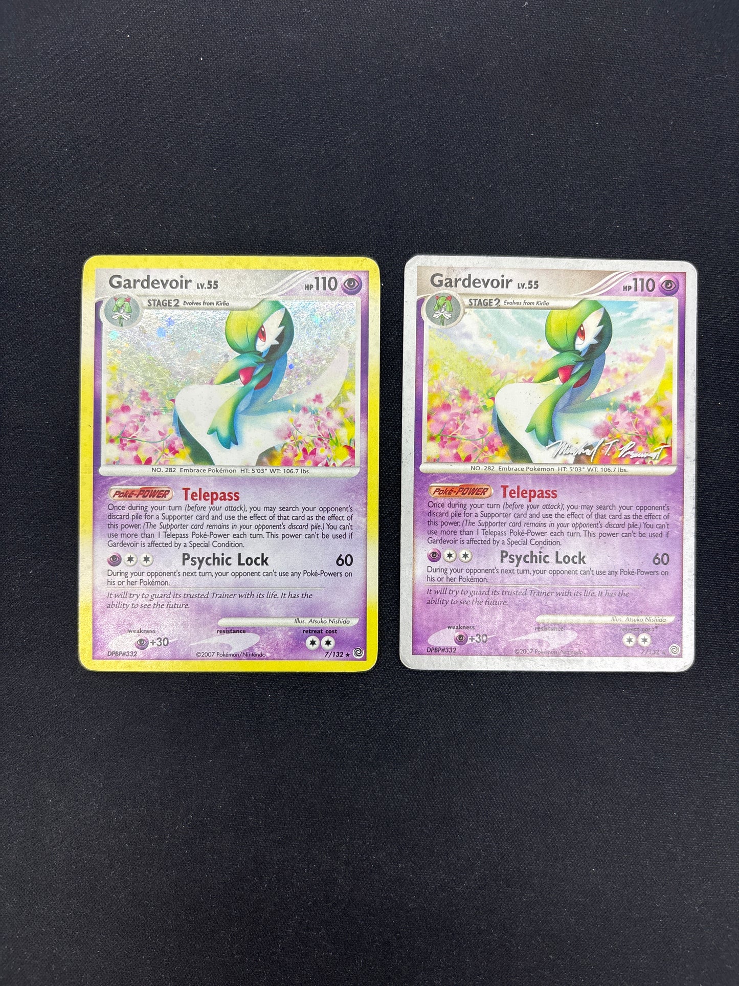 Auction Lot 360: Pokemon Cards Lot of 2 Gardevoir Non Holo World Championship and Holo Rare Condition Vary