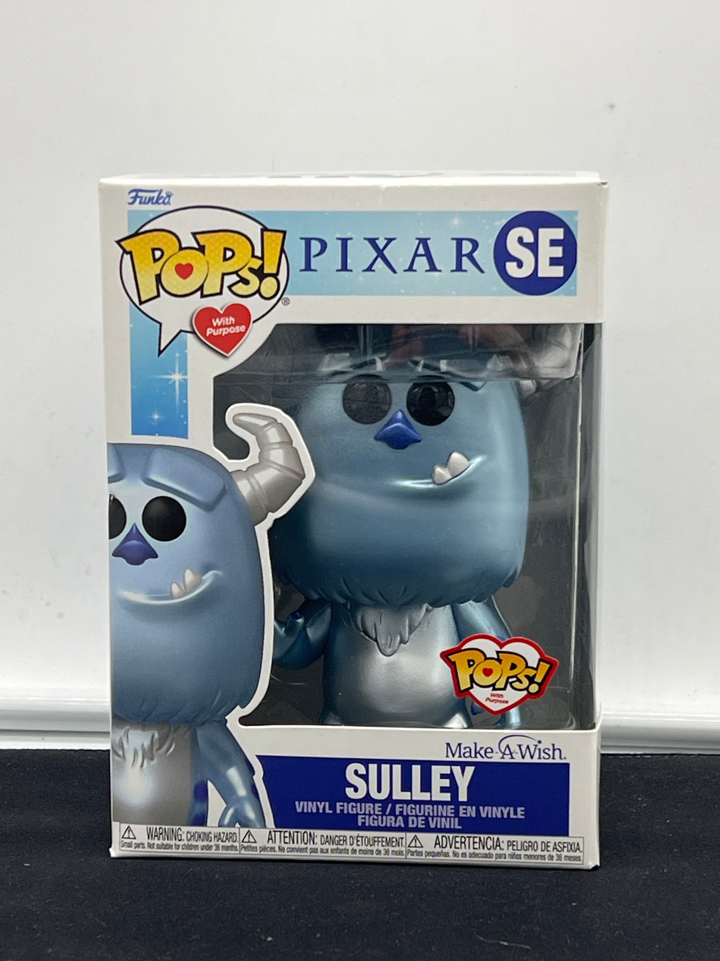 Auction Lot 10: POP Funko Make a Wish Pixar Sulley SE Figure