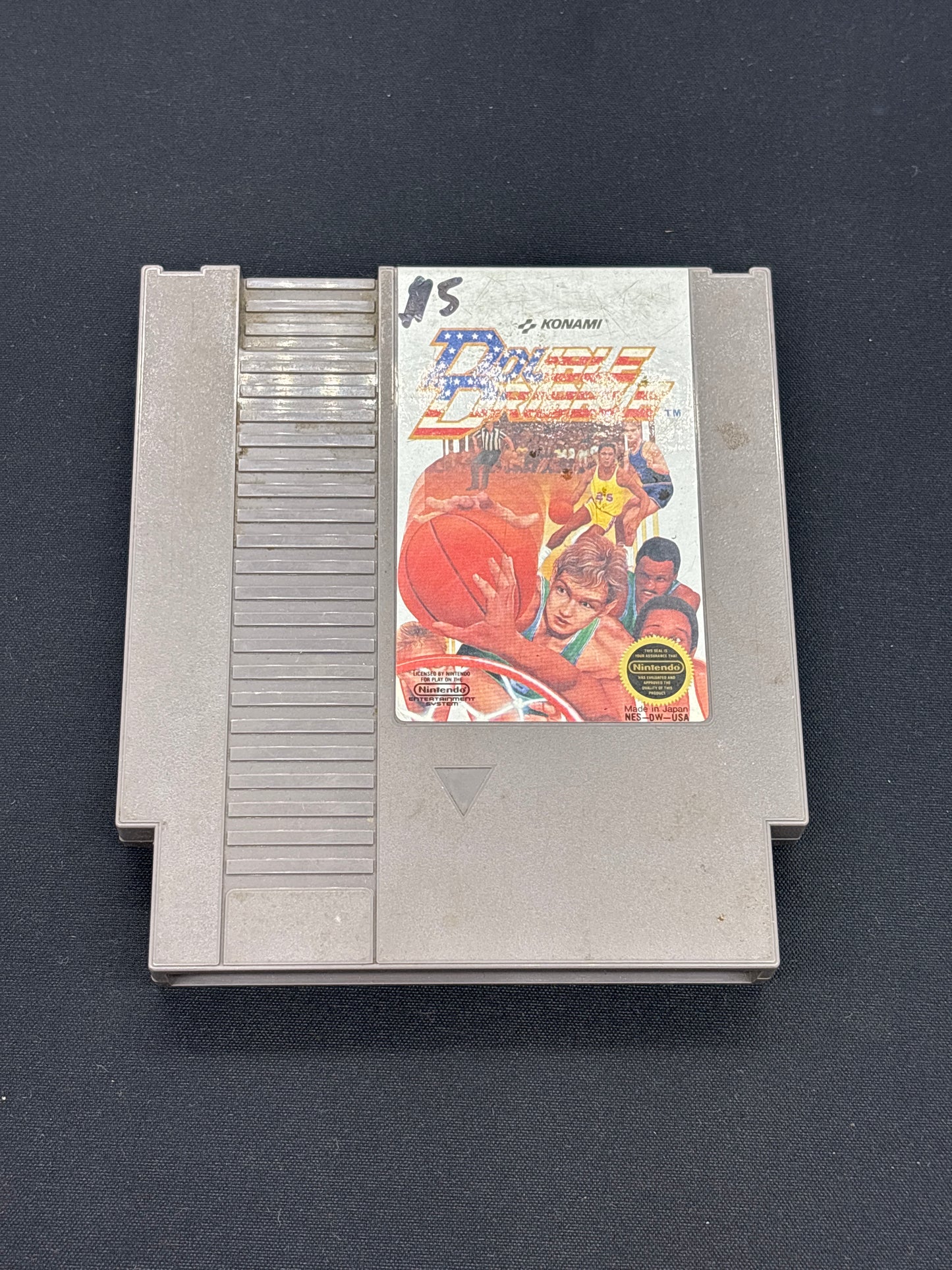 Auction Lot 203: NES Double Dribble Game Cartridge