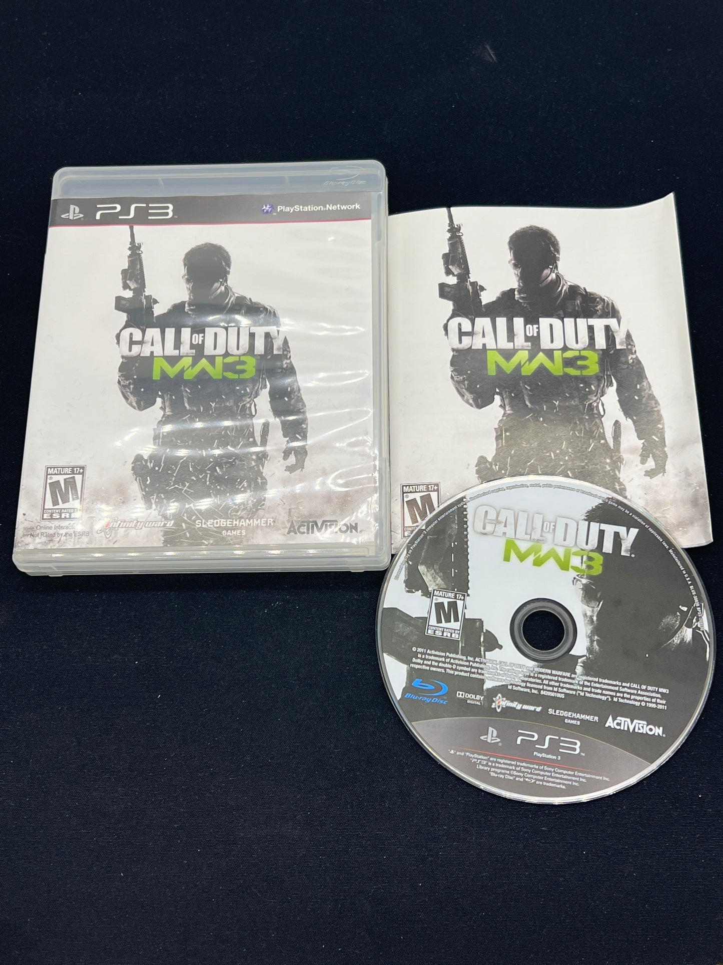 Auction Lot 136: PS3 Call of Duty MW3 CIB