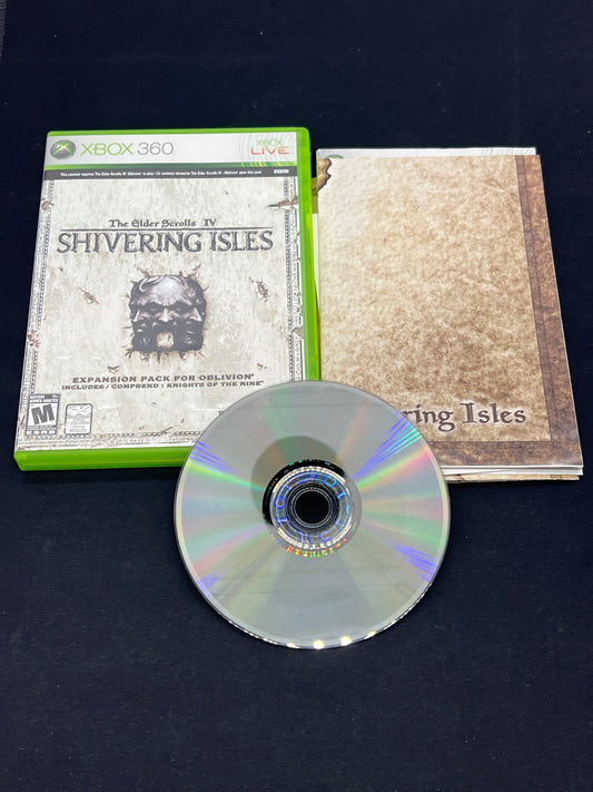 Auction Lot 222: XBOX 360 Video Game Elder Scrolls IV Shivering Isles CIB