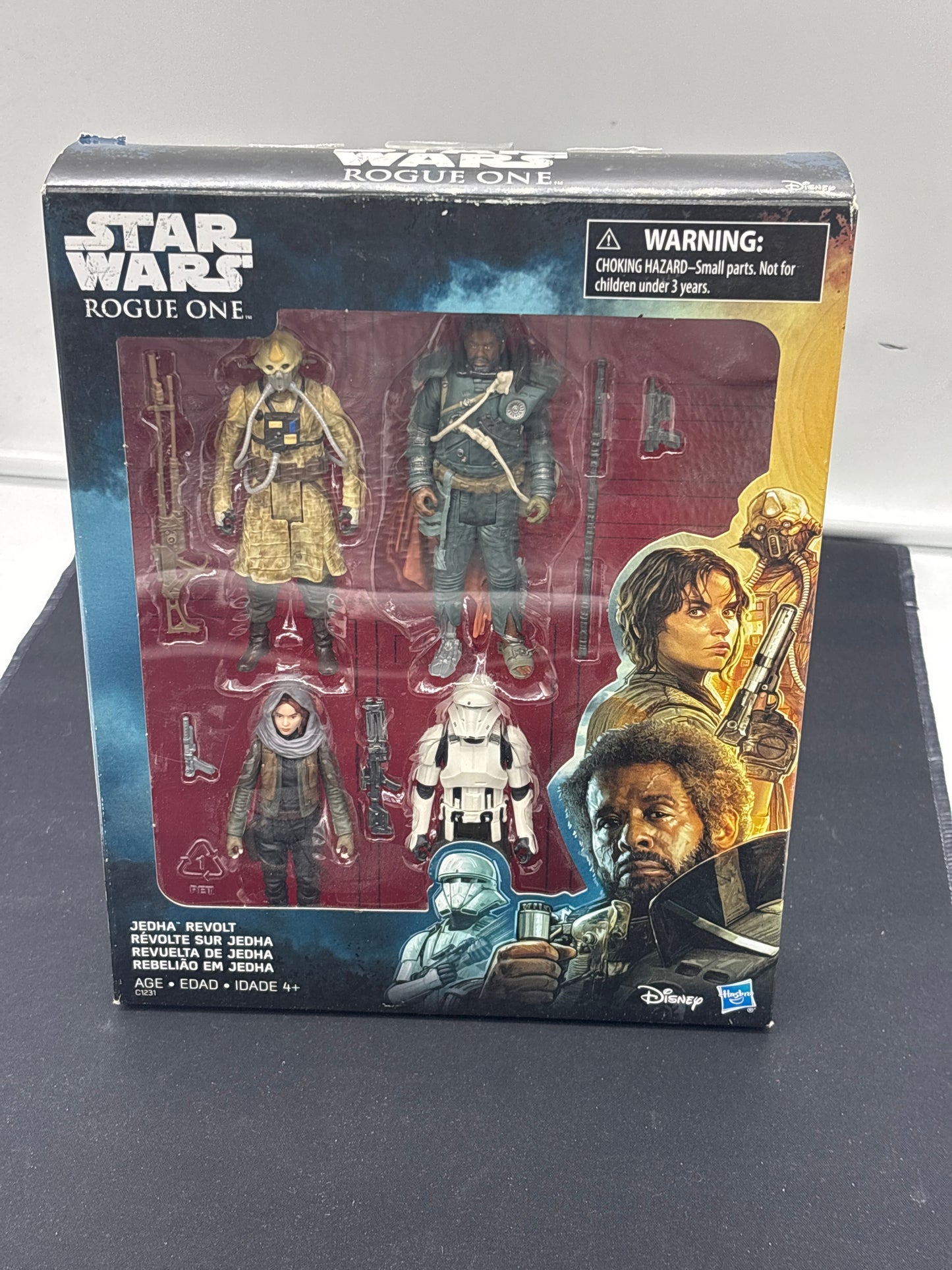 Auction Lot 92: Star Wars Rogue One Jedha Revolt Figures