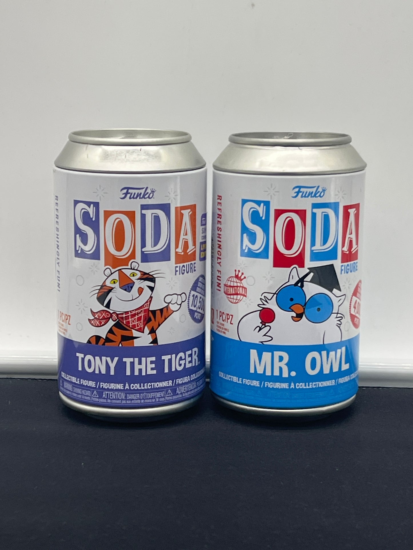 Auction Lot 76: Funko Soda Lot of 2 Tony the Tiger Mr Owl