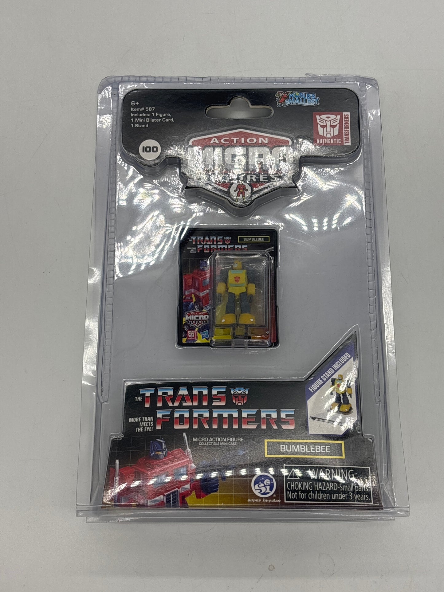 Auction Lot 197: Bumblebee Transformers Action Micro Figure