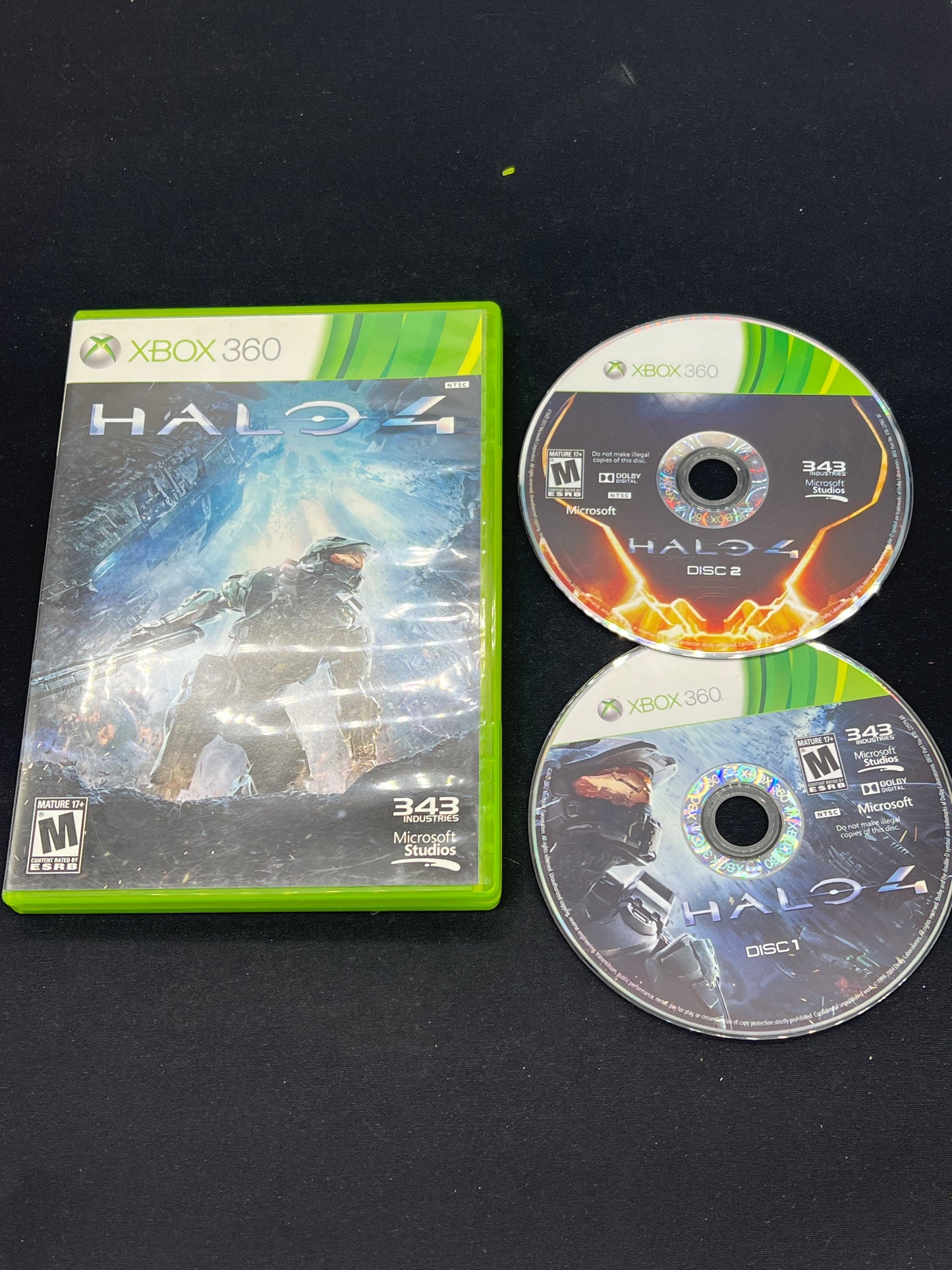 Auction Lot 172: XBOX 360 Halo 4 Disc & Case