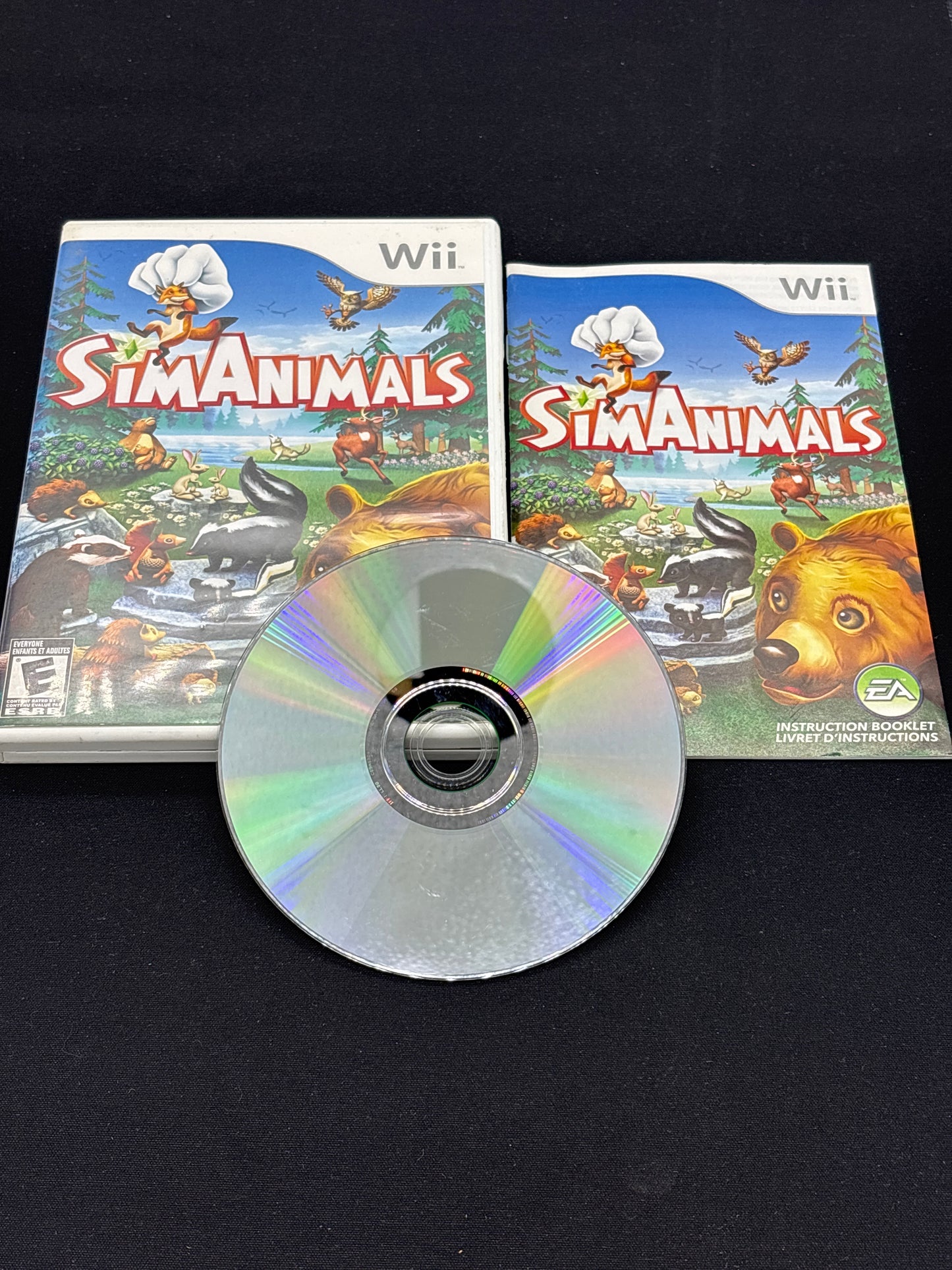 Auction Lot 112: Simanimals Video Game Nintendo Wii CIB