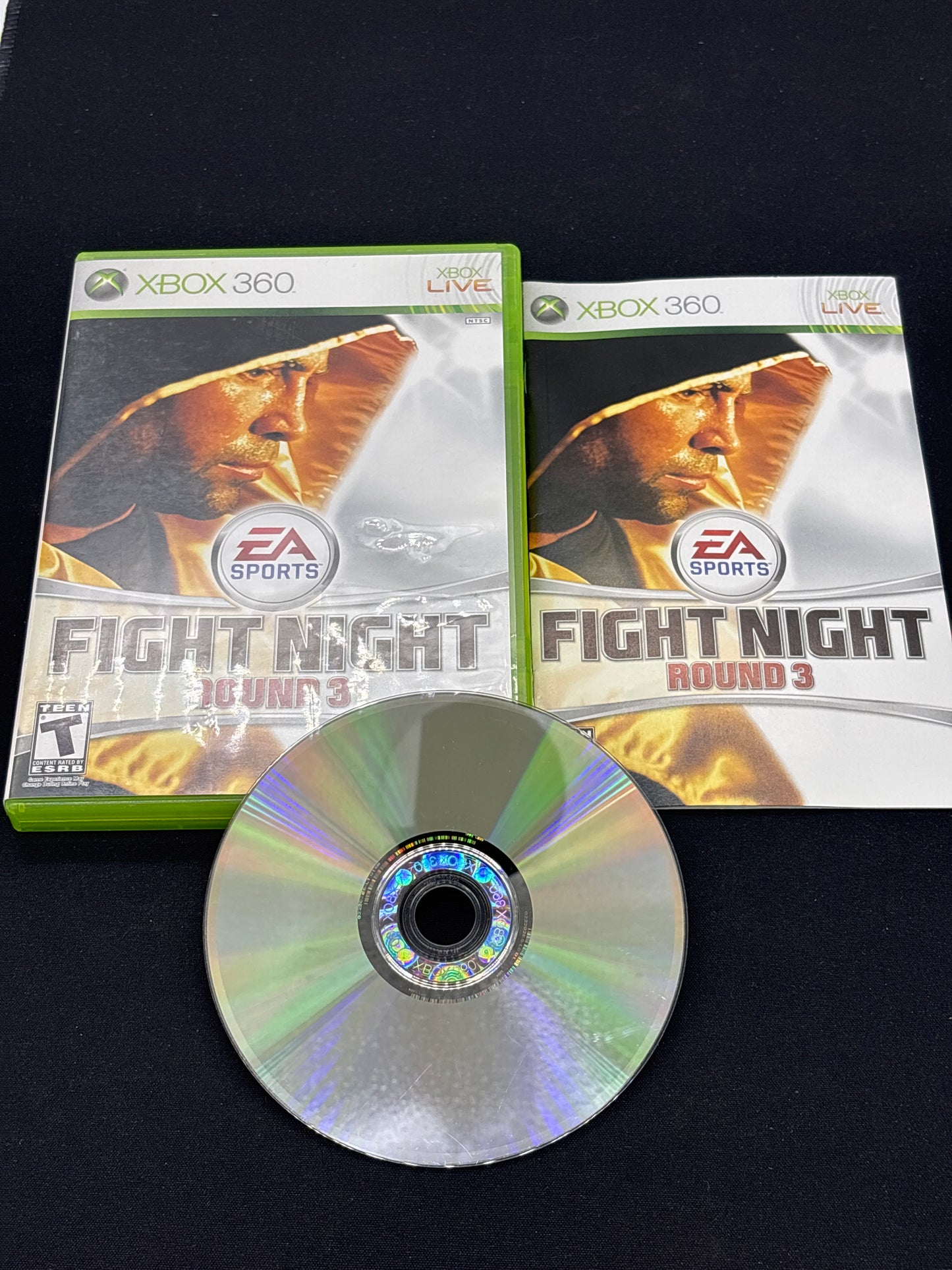 Auction Lot 180: XBOX 360 Fight Night Round 3 Complete with Case & Disc