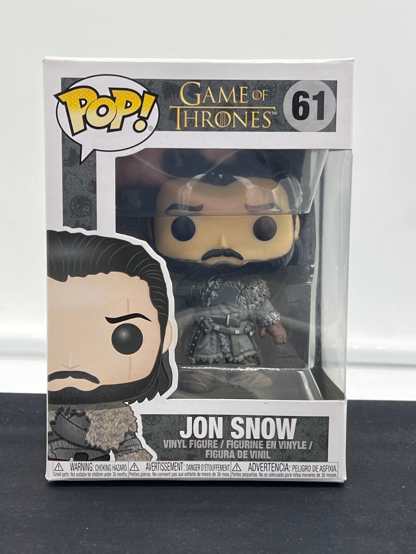 Auction Lot 88: Pop Funko Vinyl Figure Game of Thrones 61 Jon Snow