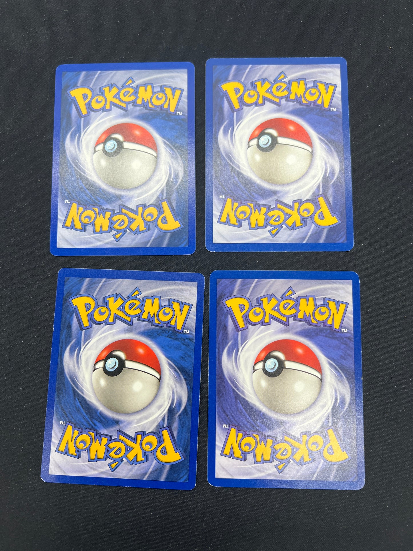 Auction Lot 77: Pokemon Cards Lot of 4 Assorted WOTC Vintage Non Holo Rares Conditions Vary