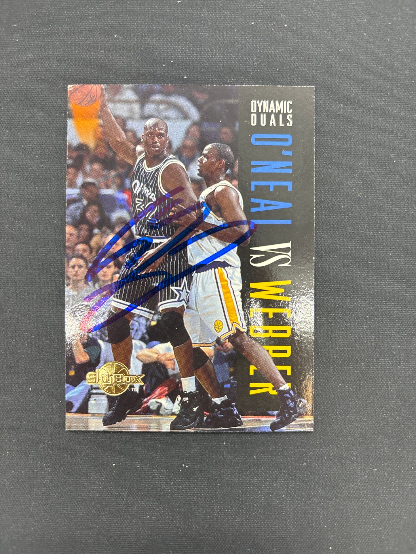 Auction Lot 39: On Card Auto Shaq O'Neal Conditions Vary