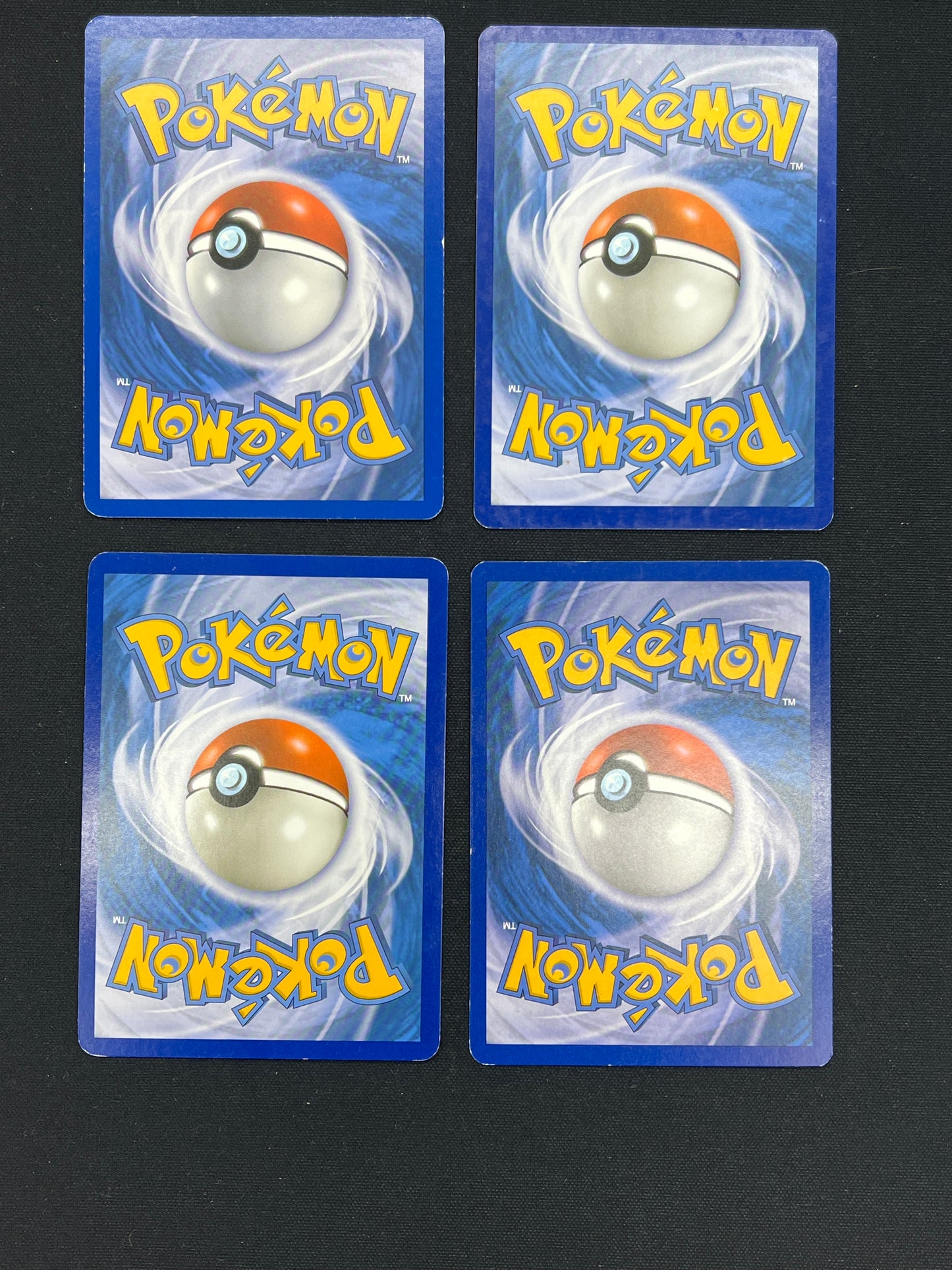Auction Lot 389: Pokemon Cards Lot of 4 Assorted Normal Type Conditions Vary