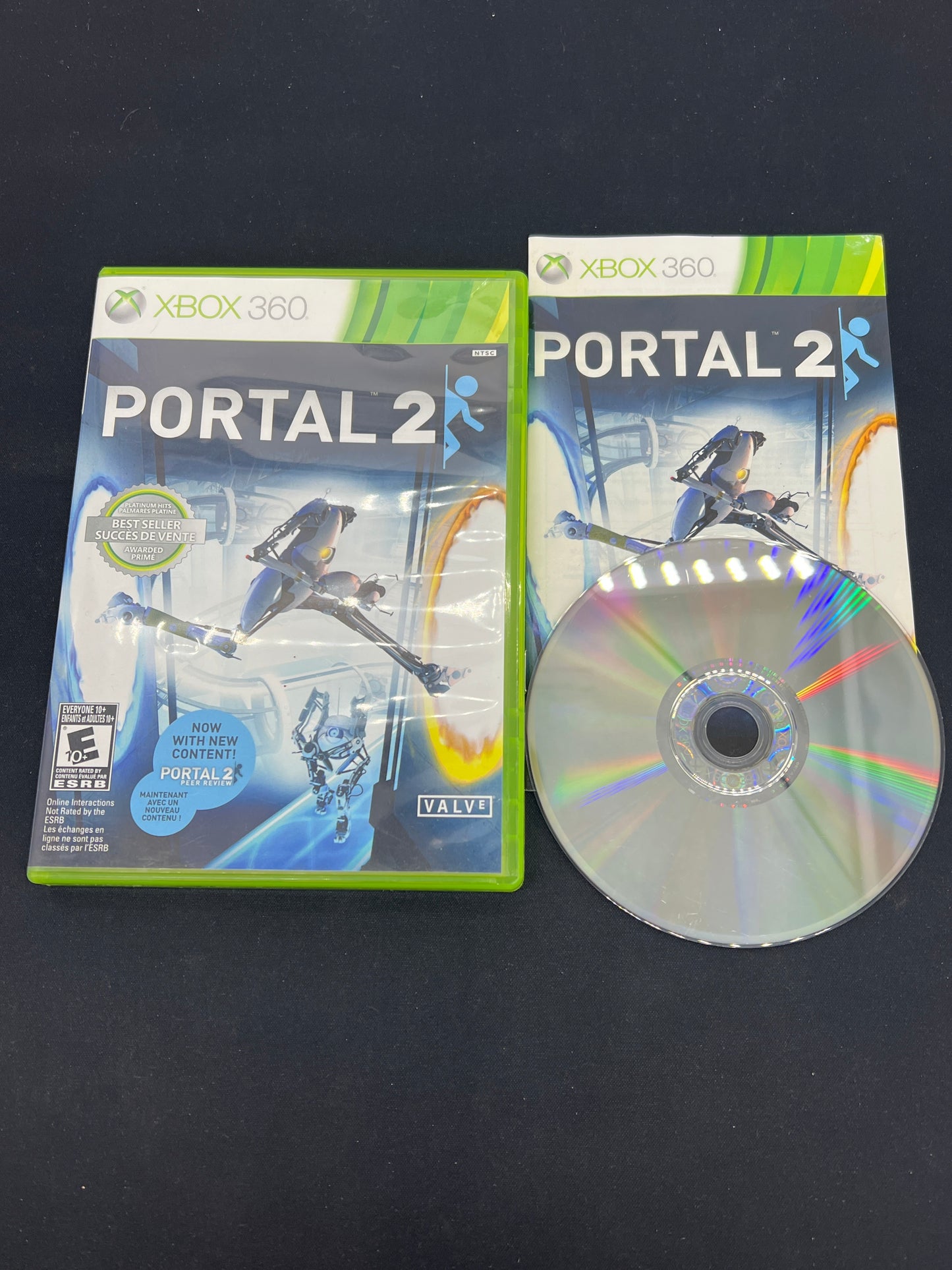 Auction Lot 148: XBOX 360 Video Game Portal 2 CIB