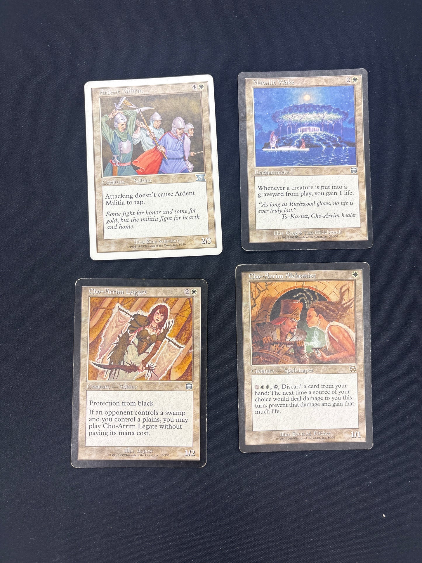 Auction Lot 288: Vintage Magic the Gathering Card Lot 4 Conditions Vary