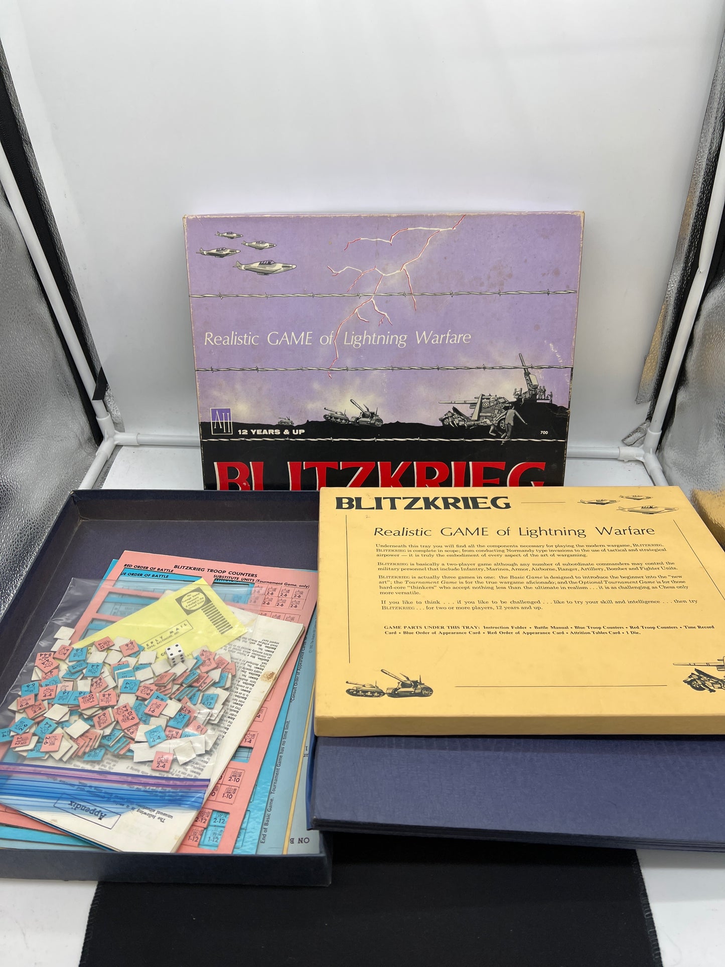 Auction Lot 235: Blitzkrieg Board Game Used