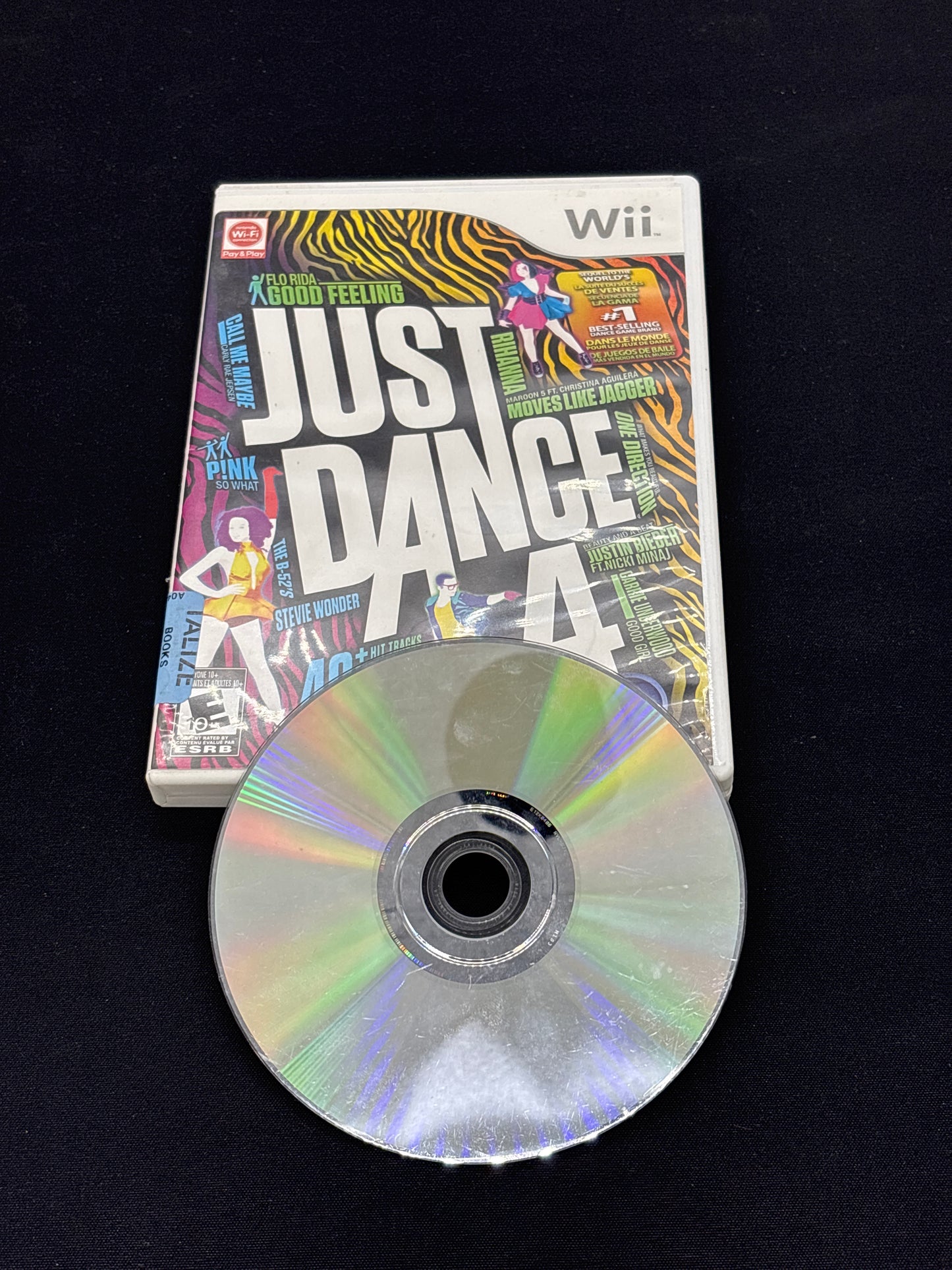 Auction Lot 35: Just Dance 4 Video Game Nintendo Wii