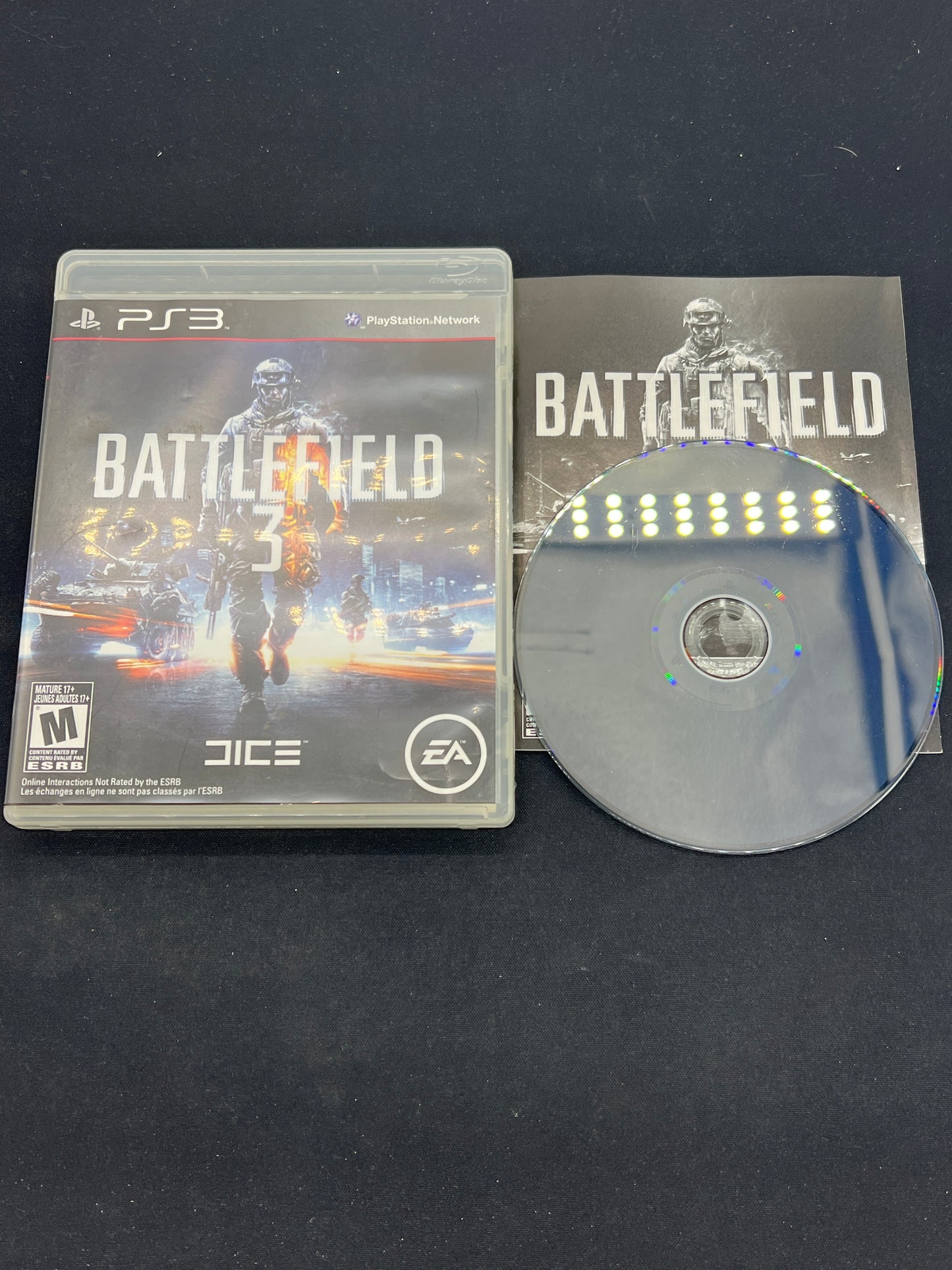 Auction Lot 60: PlayStation 3 Video Game Battlefield 3 CIB