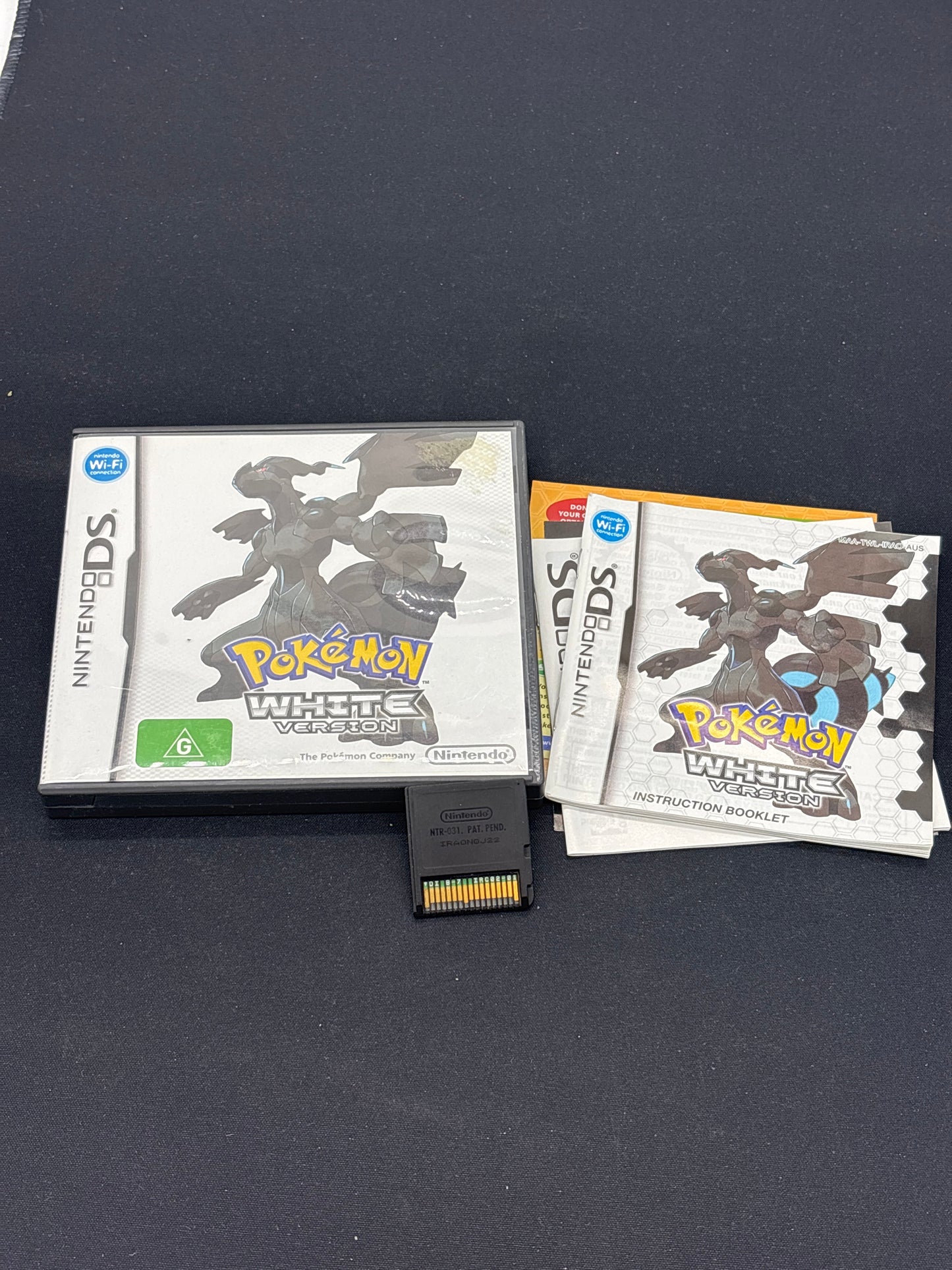 Auction Lot 119: Nintendo DS Pokemon White CIB