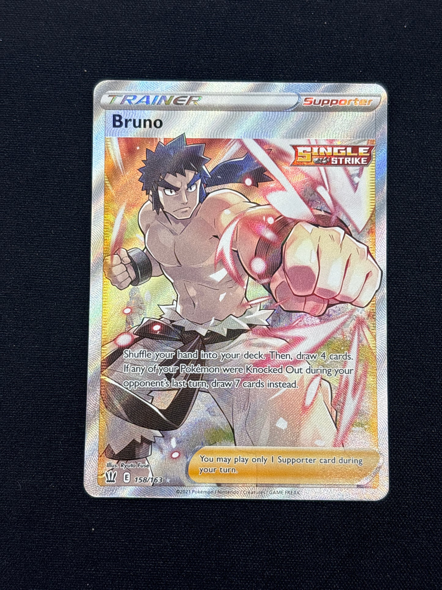 Auction Lot 171: Pokemon Card Bruno Battle Styles Conditions Vary