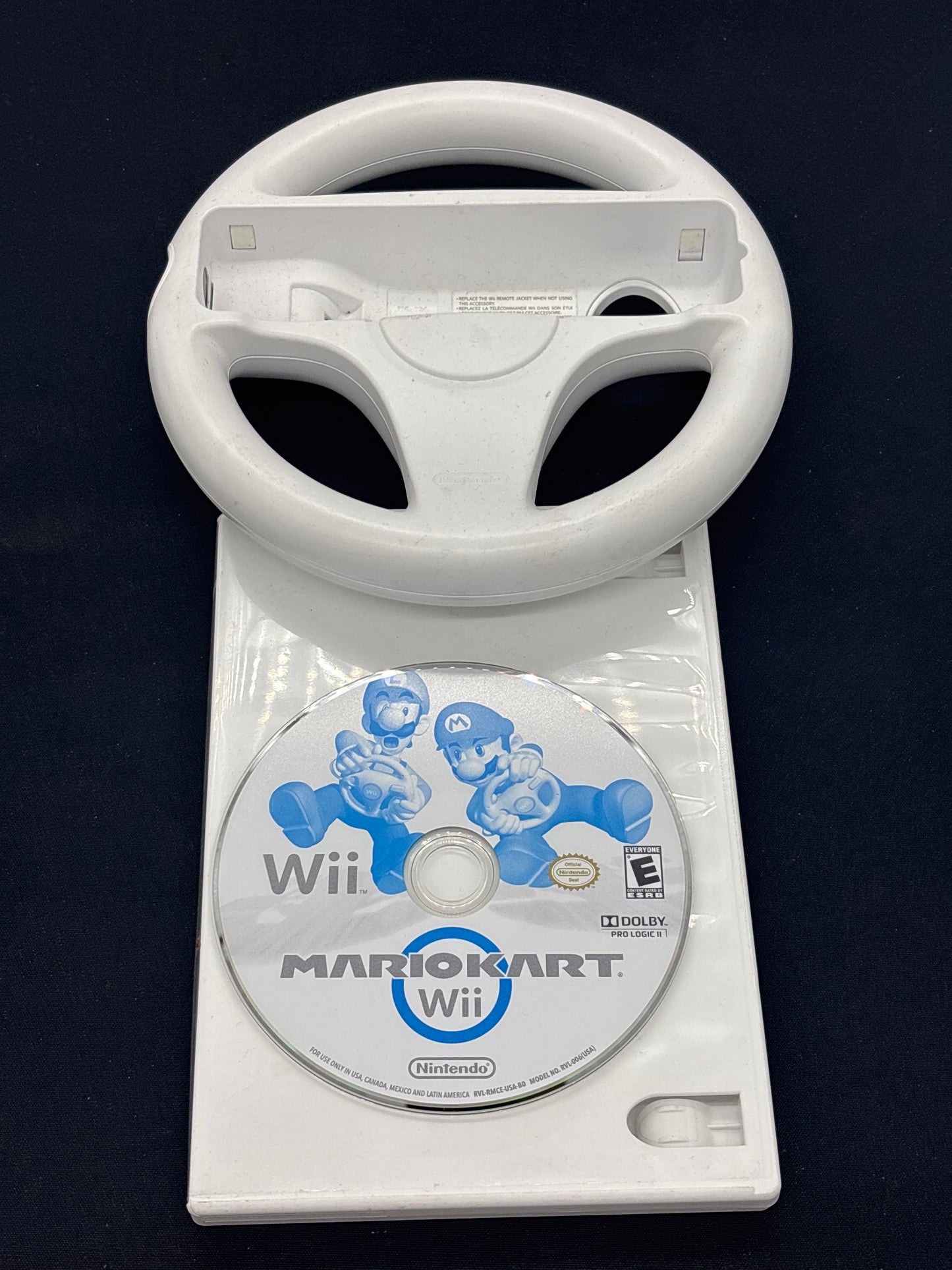 Auction Lot 123: Mario Kart Wii with Wheel