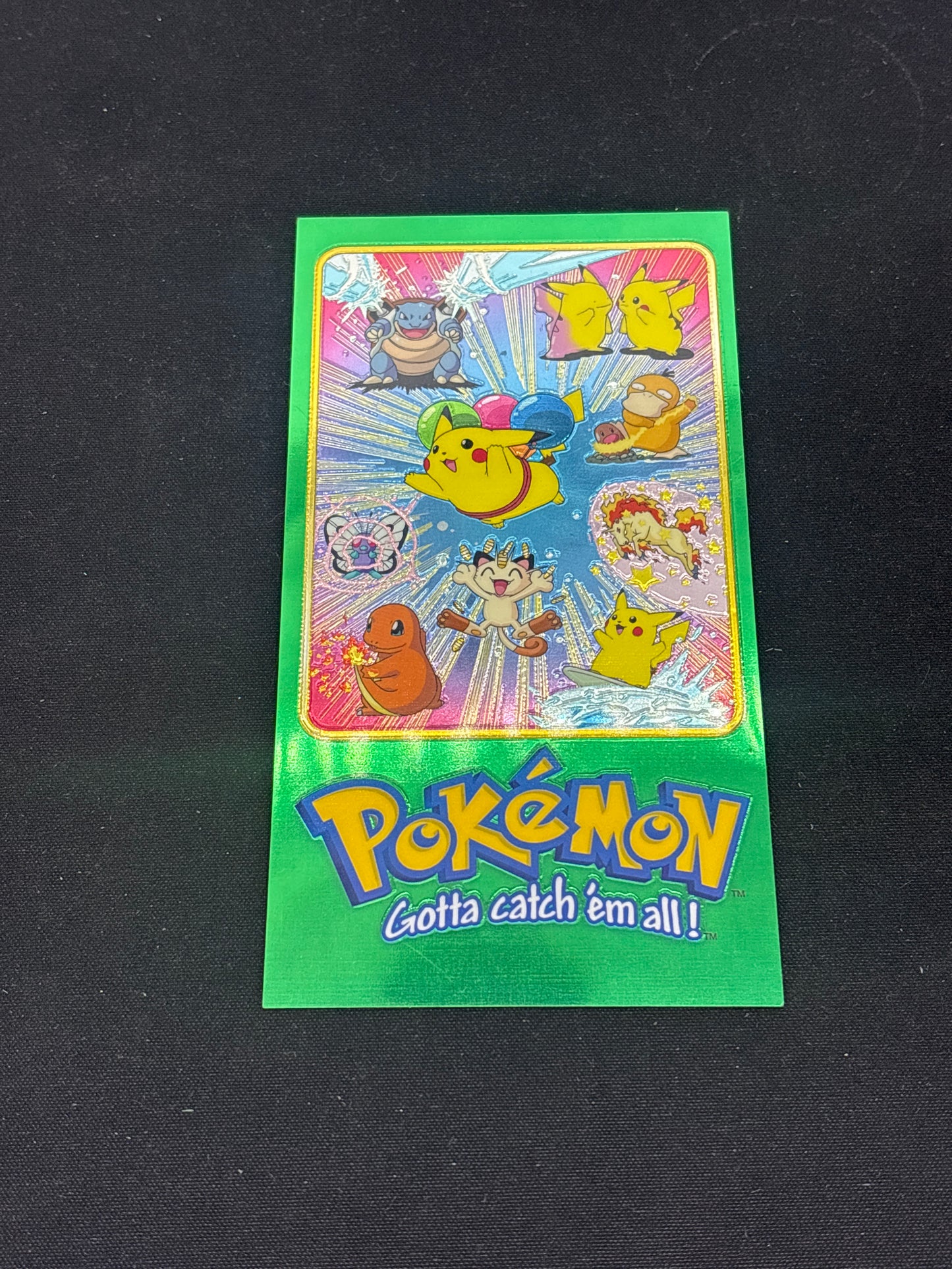 Auction Lot 75: Pokemon Topps Foil Box Topper 1 of 5 Conditions Vary