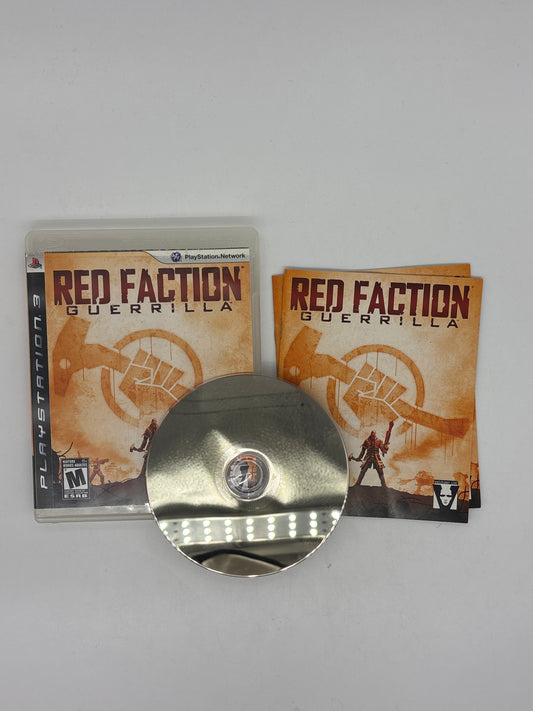Auction Lot 32: Red Faction Guerilla Video Game PS3 CIB
