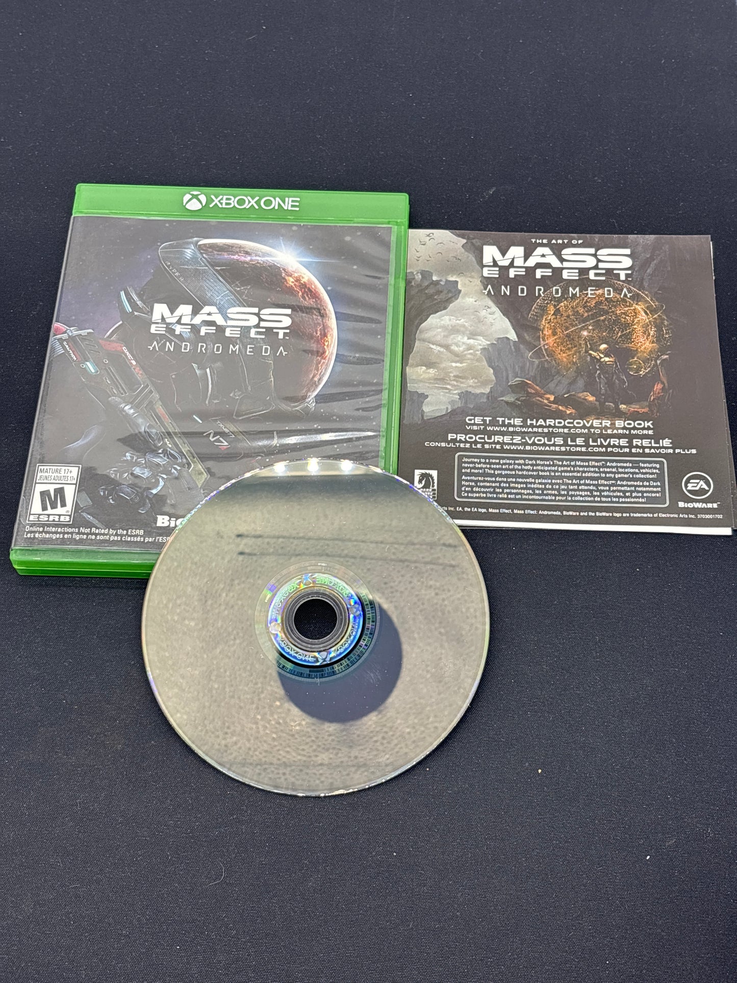 Auction Lot 11: XBOX One Mass Effect Andromeda CIB