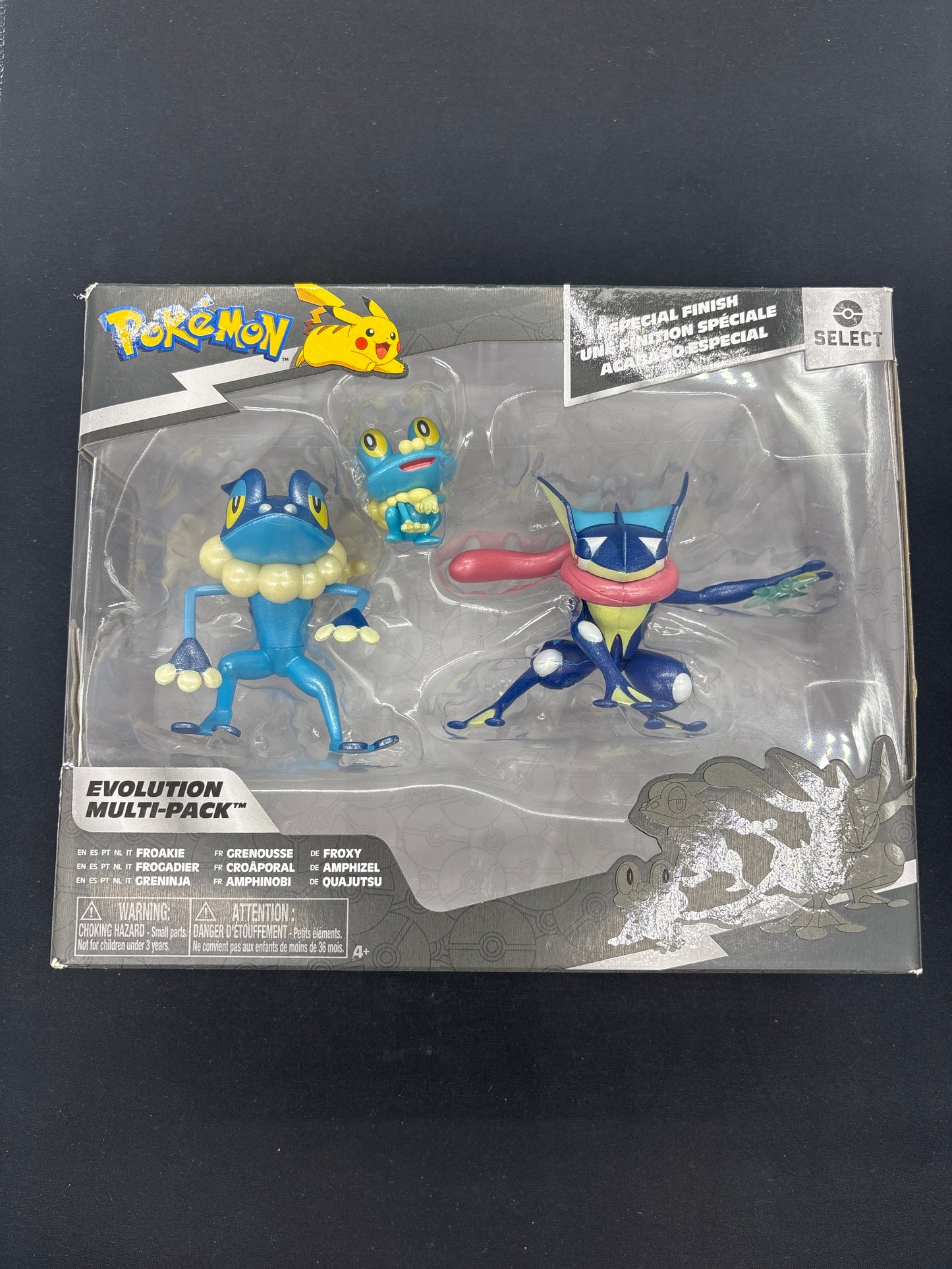 Auction Lot 8: Pokemon Greninja Evolution Multi Pack Figure