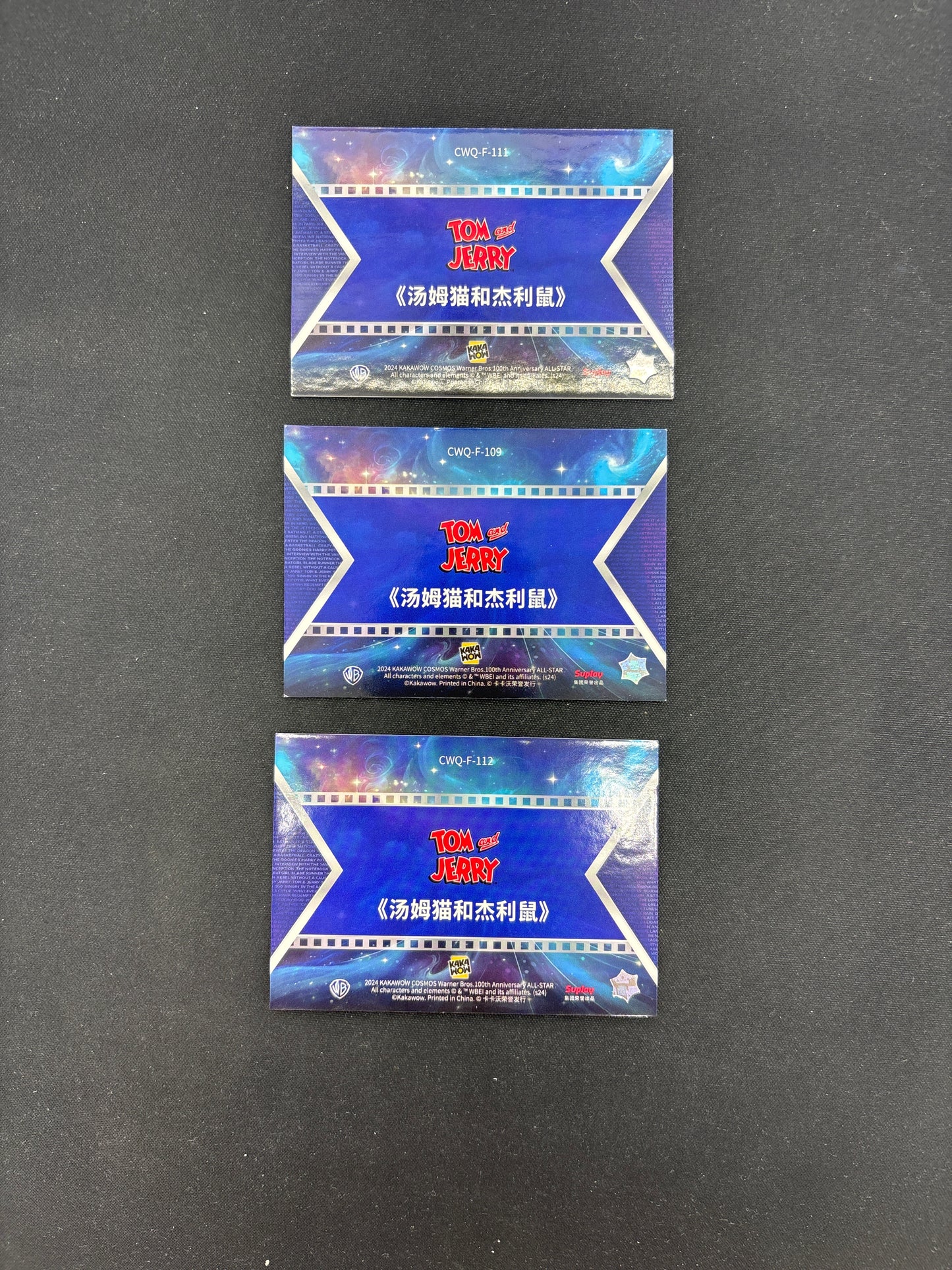 Auction Lot 93: Tom and Jerry Lot of 3 Foil Cards