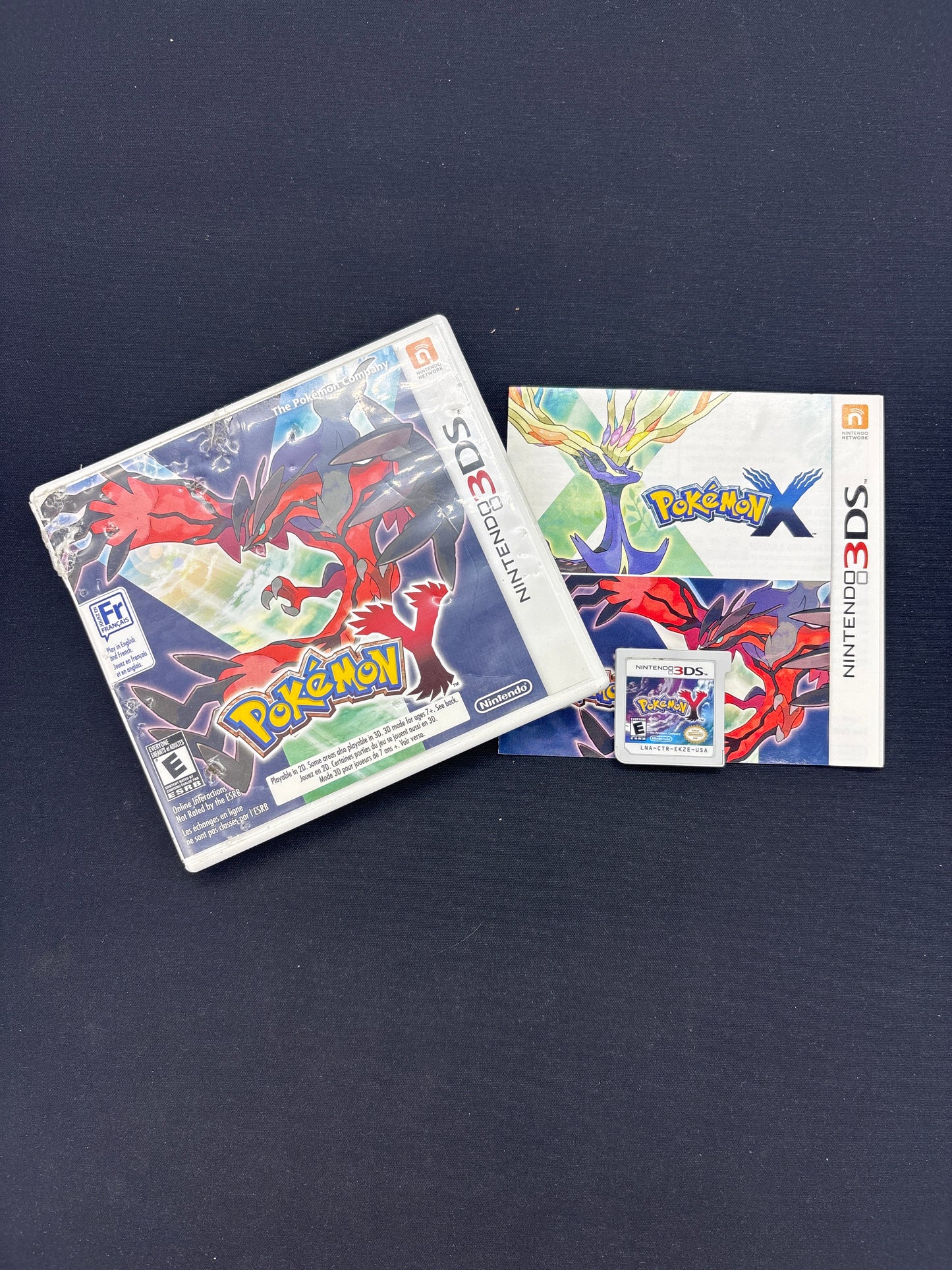 Auction Lot 119: Nintendo 3DS Pokemon Y with Case & Cartridge